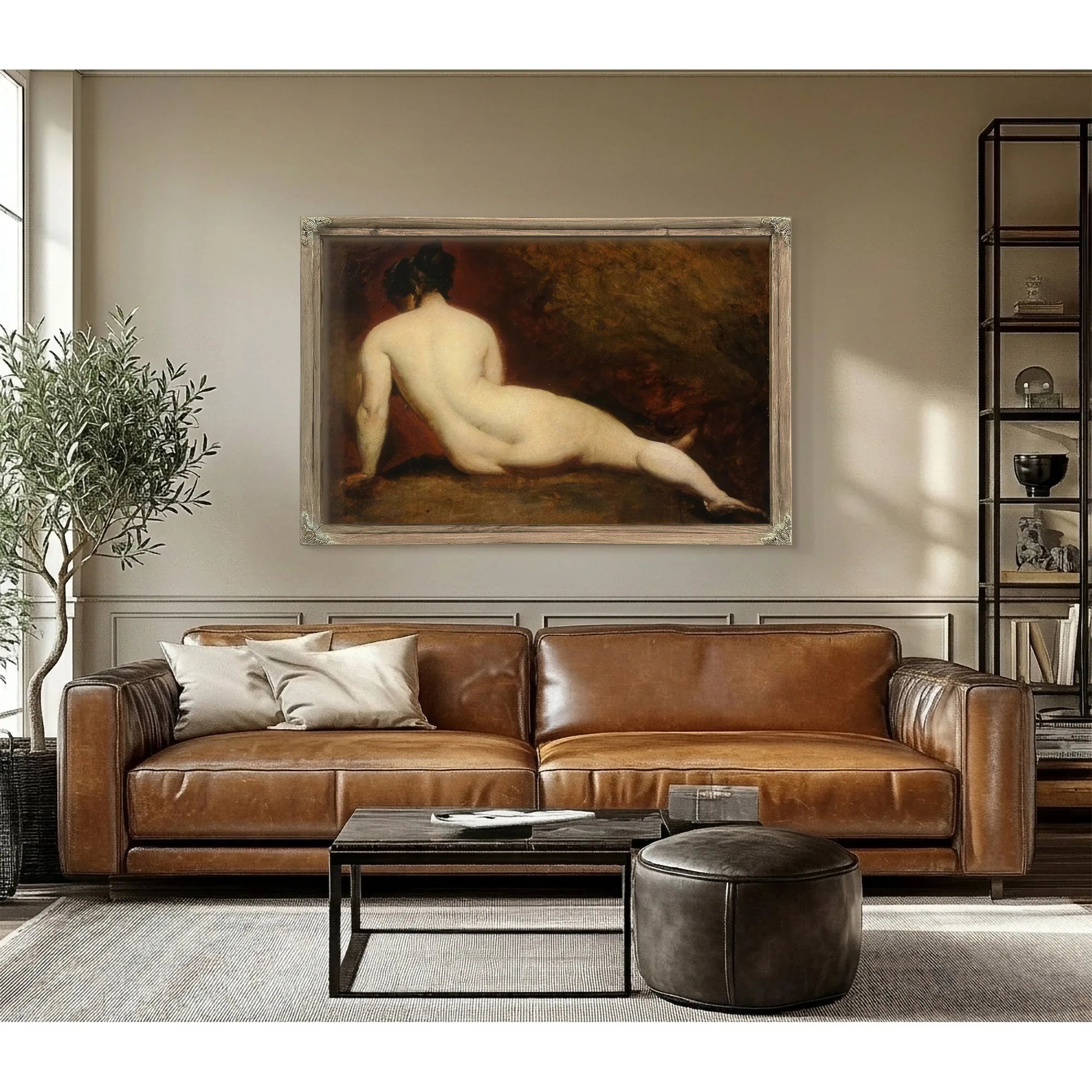 Nude Study By William Etty Fine Art Print