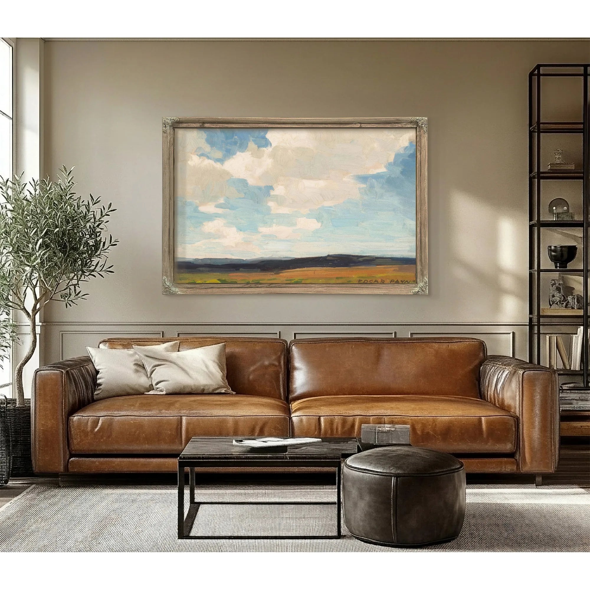 Rain Clouds By Edgar Payne Fine Art Print