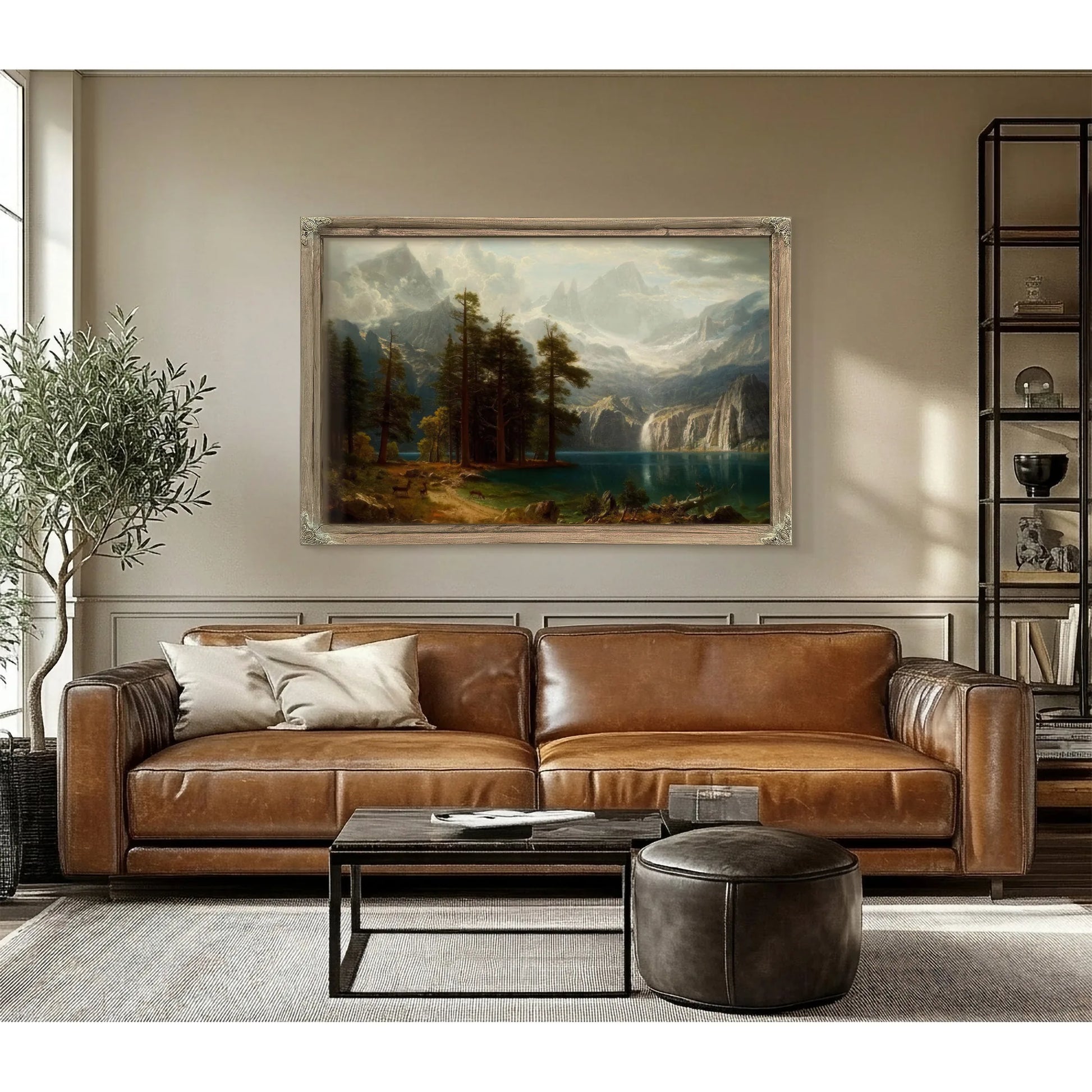 Sierra Nevada 1873 By Albert Bierstadt Fine Art Print