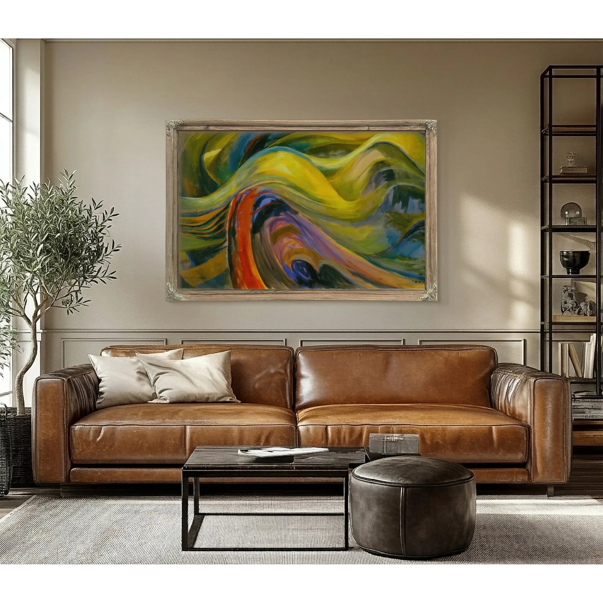 Abstract Tree Forms By Emily Carr Fine Art Print