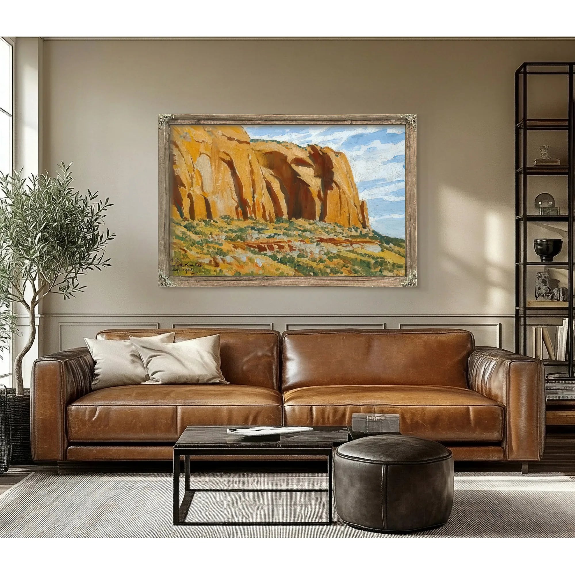 Cliffs Of Betatakin By Maynard Dixon Fine Art Print