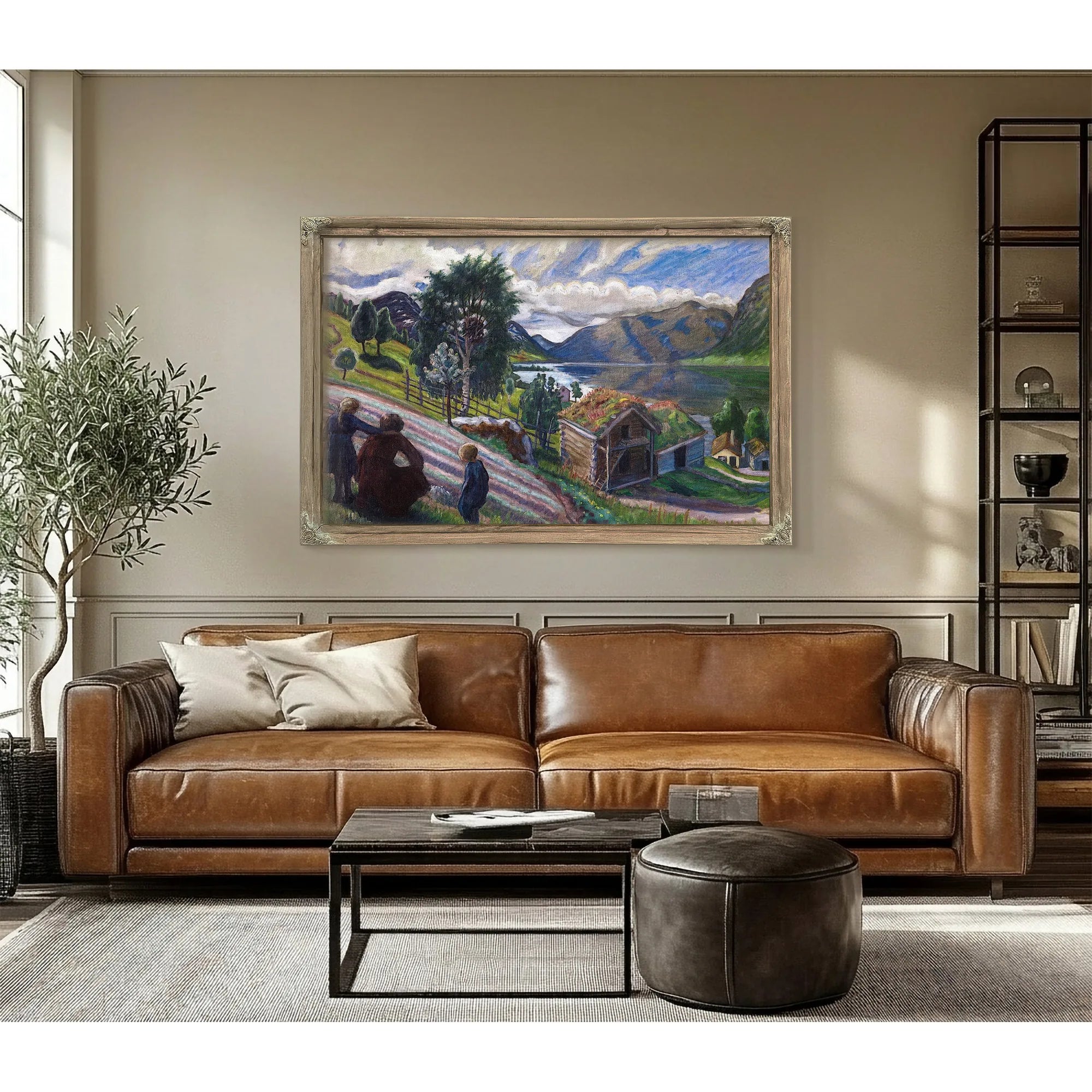 Growing Season Weather By Nicolai Astrup Fine Art Print