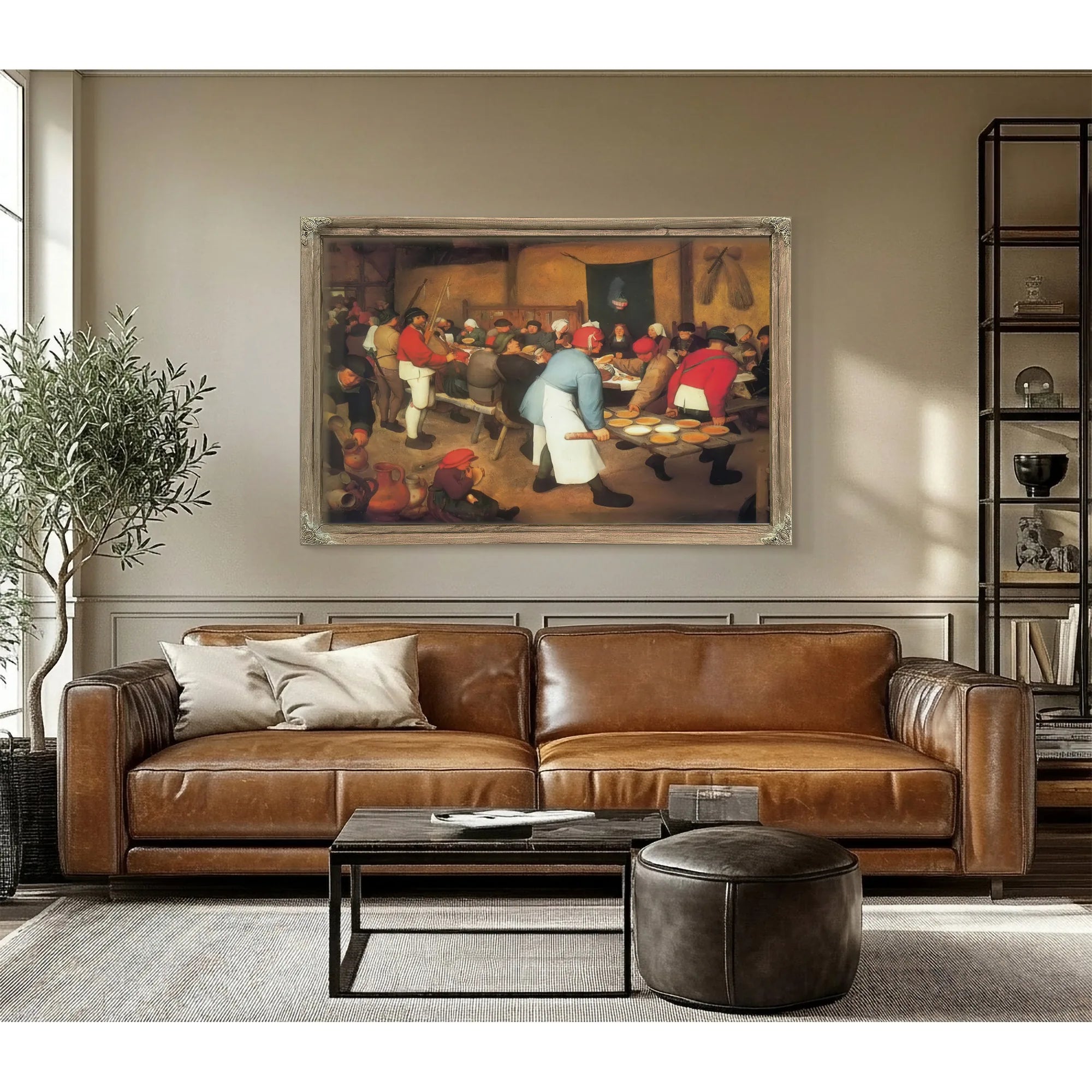 The Wedding At Cana 156263 By Pieter Bruegel Fine Art Print