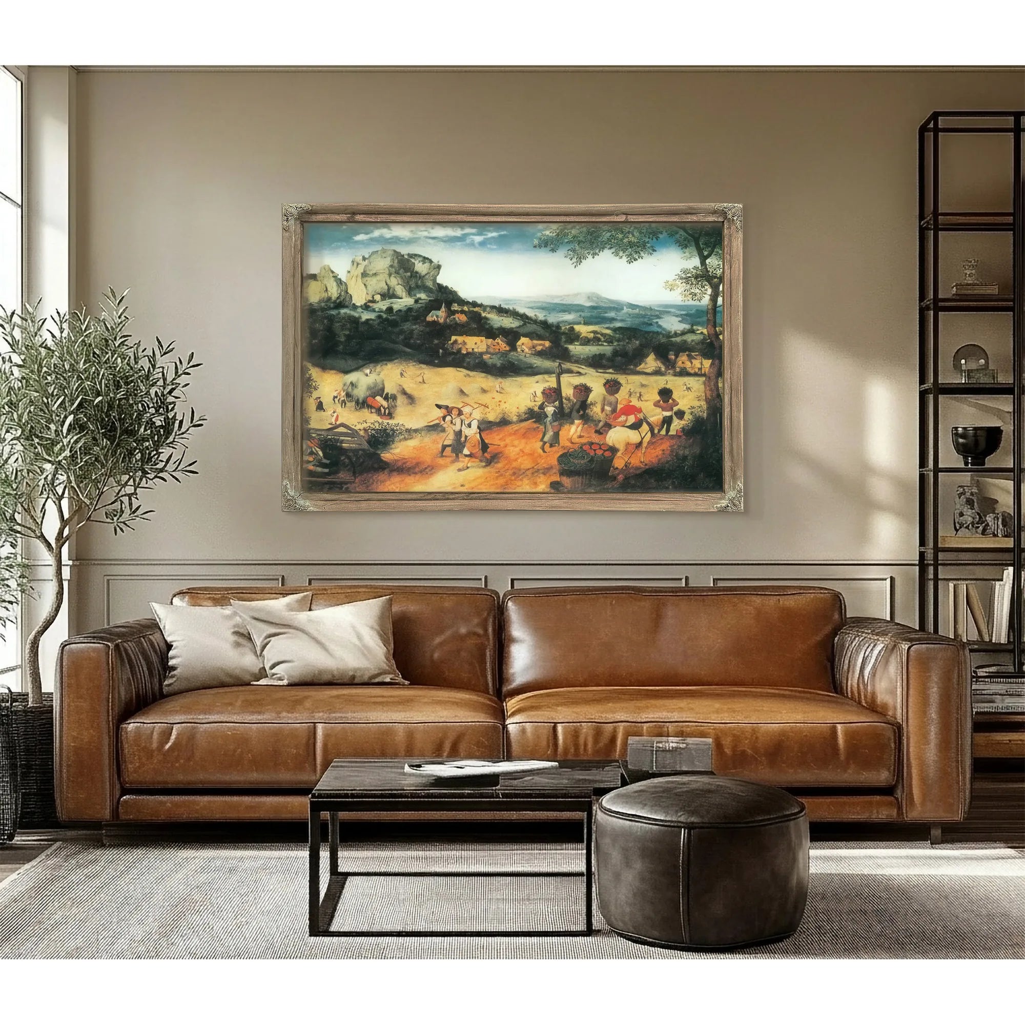 The Corn Harvest 2 1565 By Pieter Bruegel Fine Art Print
