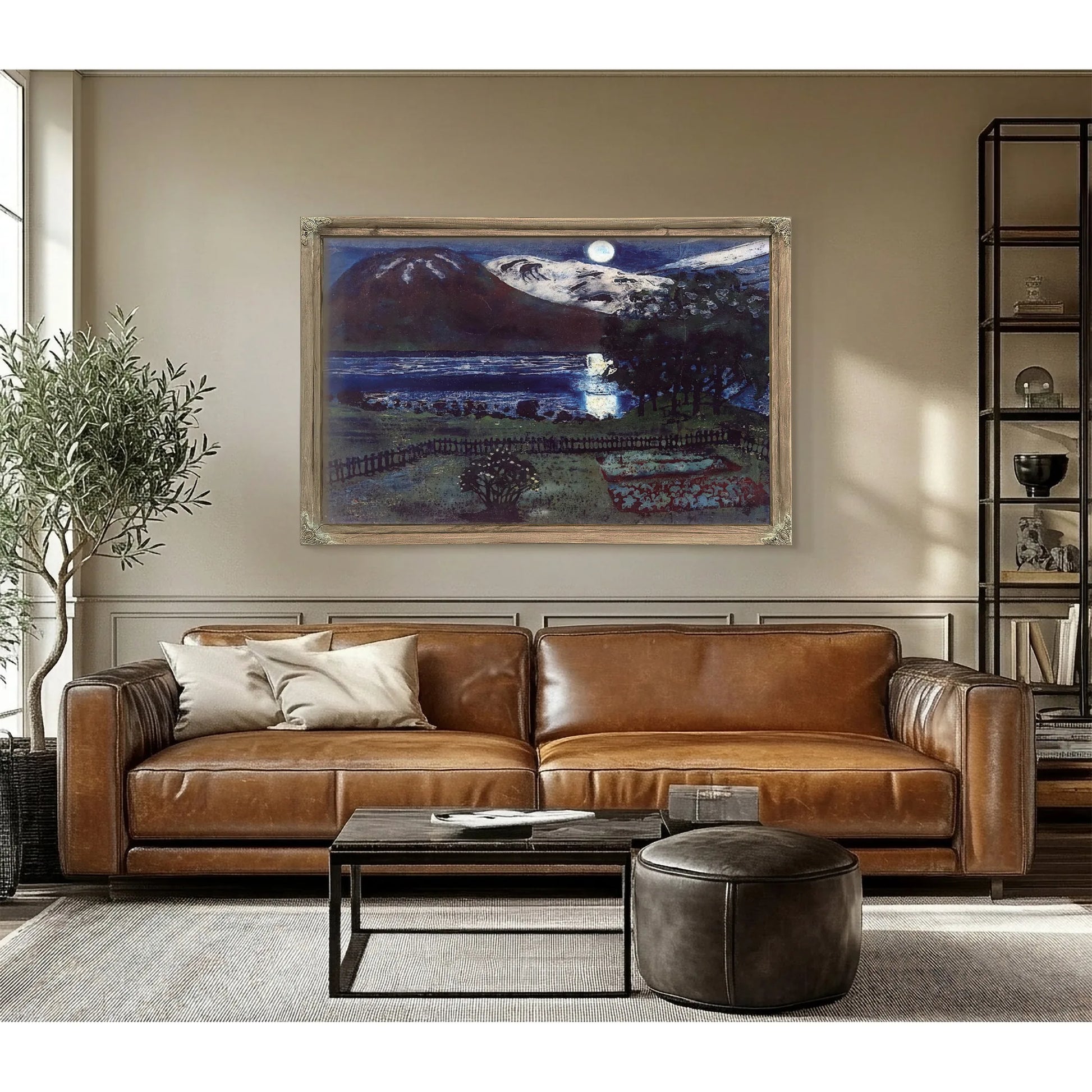 The Moon In May 8 By Nicolai Astrup Fine Art Print