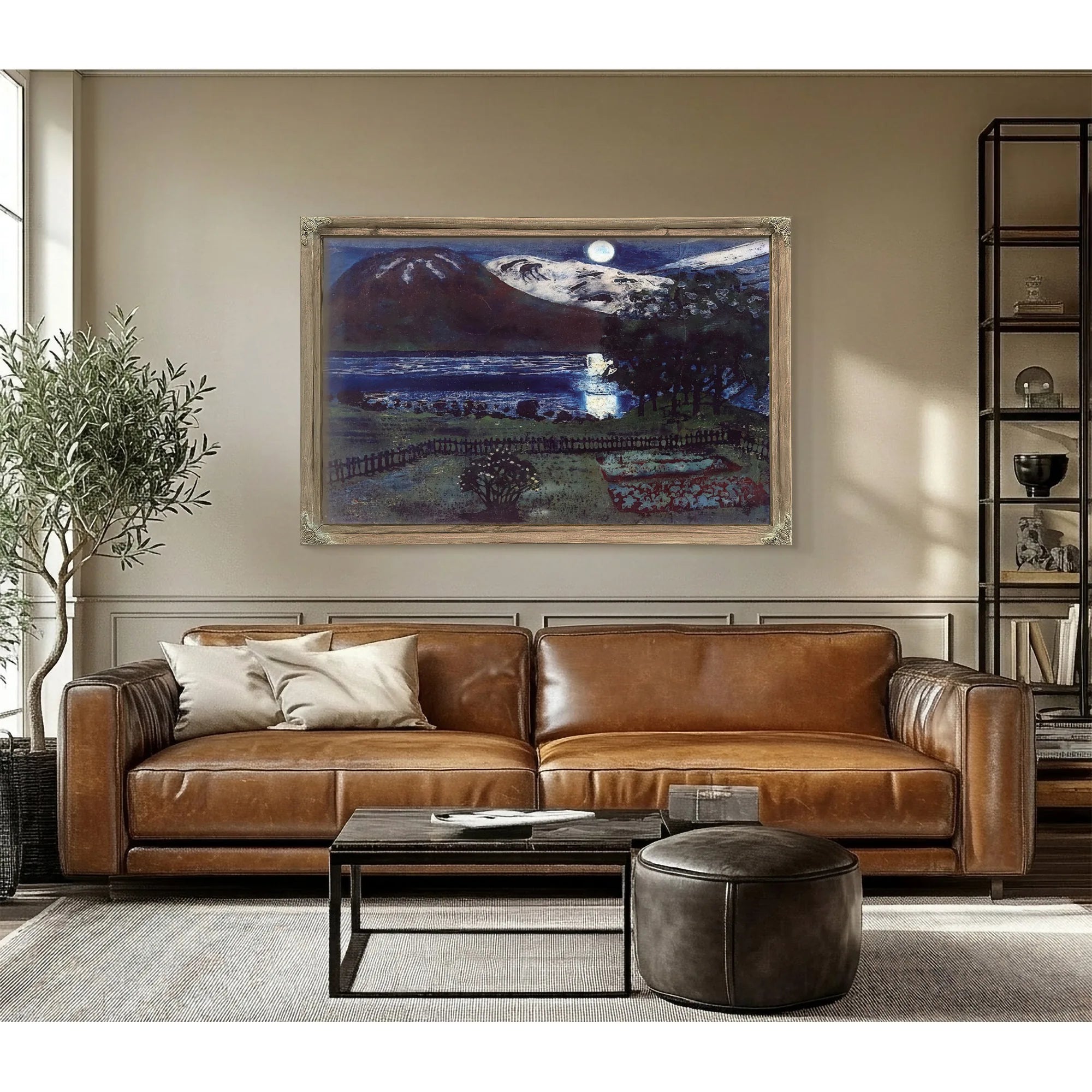 The Moon In May 8 By Nicolai Astrup Fine Art Print