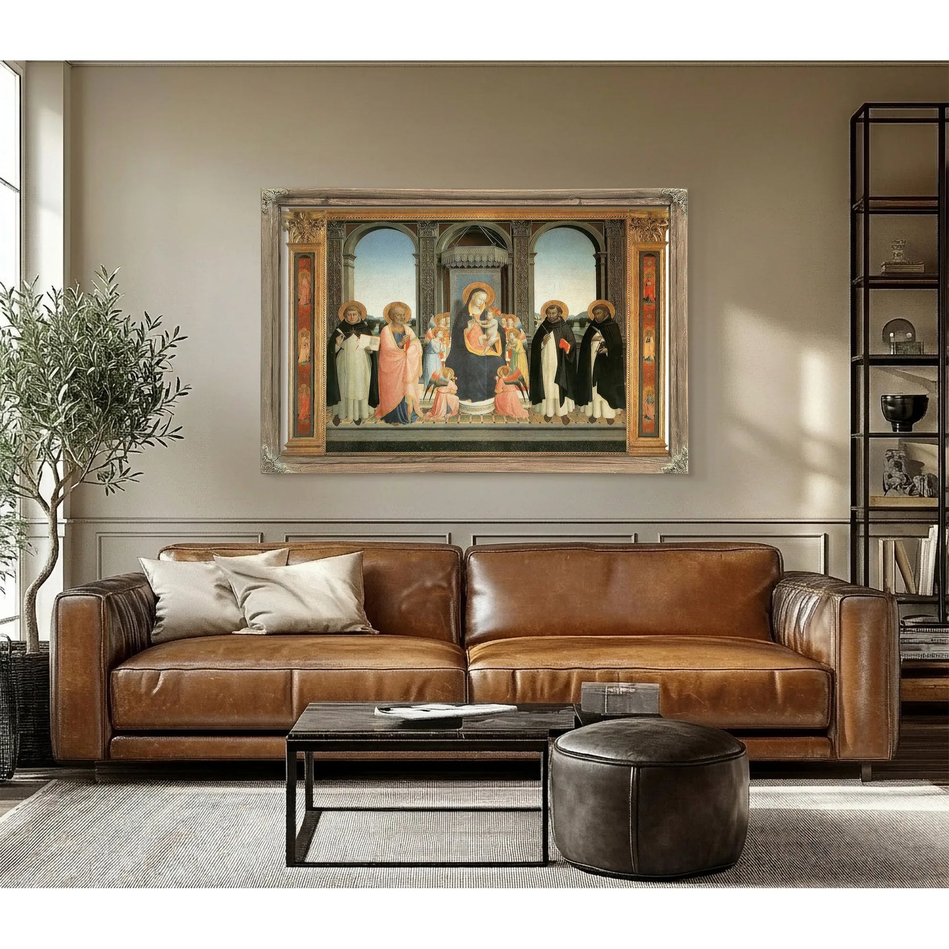 Fiesole Altarpiece 1425 By Fra Angelico Fine Art Print