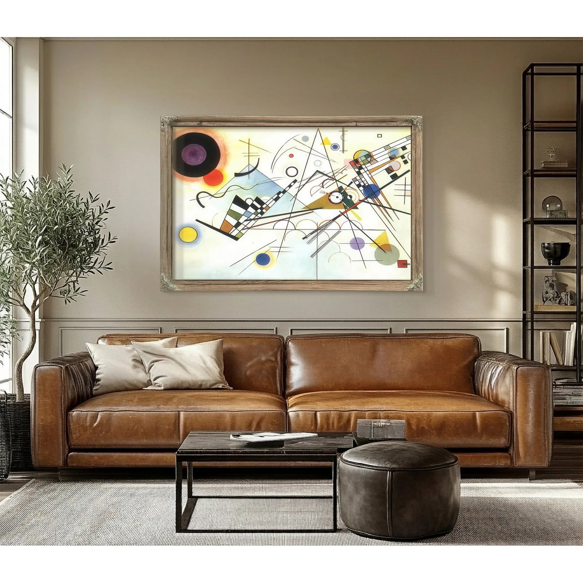 Composition Viii 1923 By Wassily Kandinsky Fine Art Print