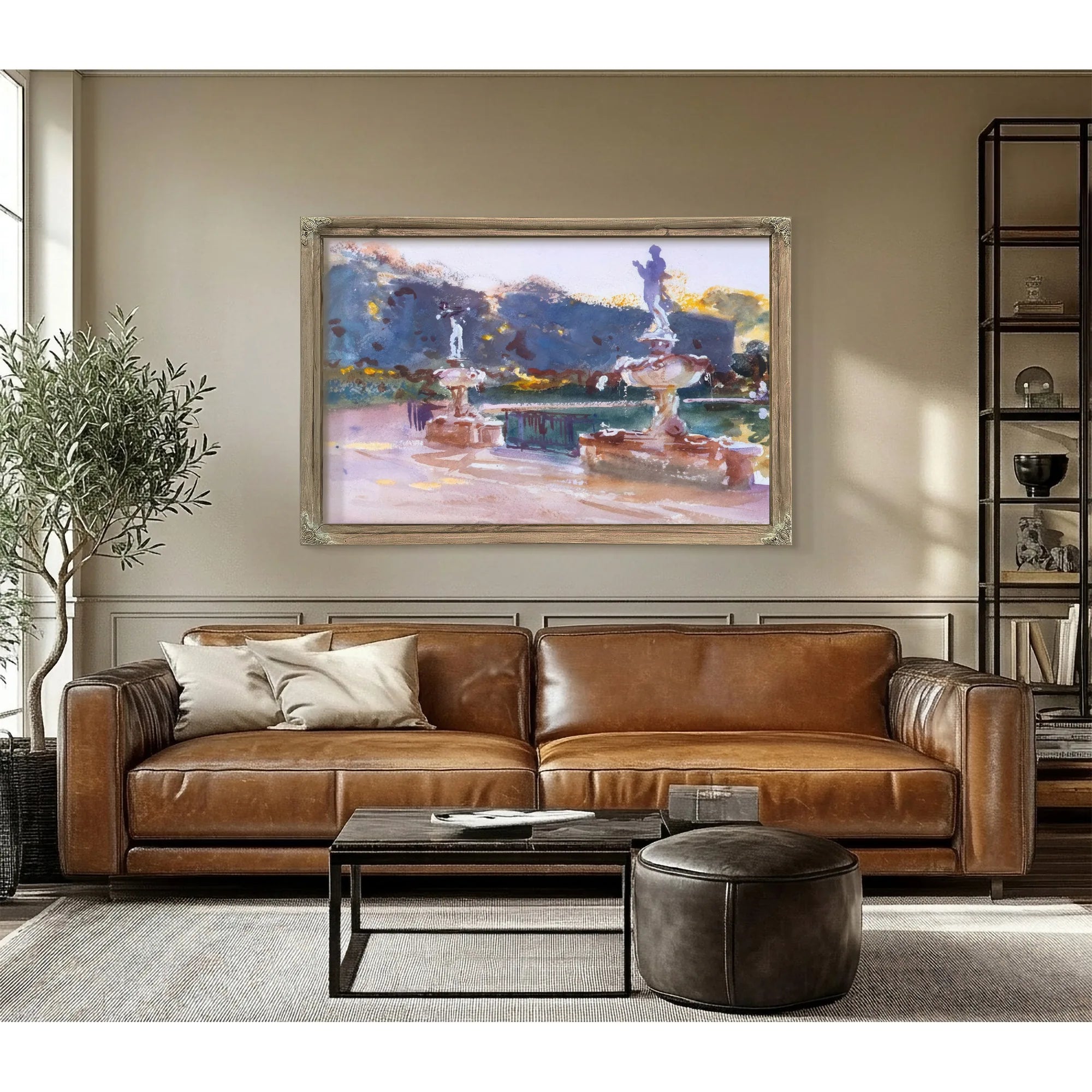 Boboli Gardens By John Singer Sargent Fine Art Print