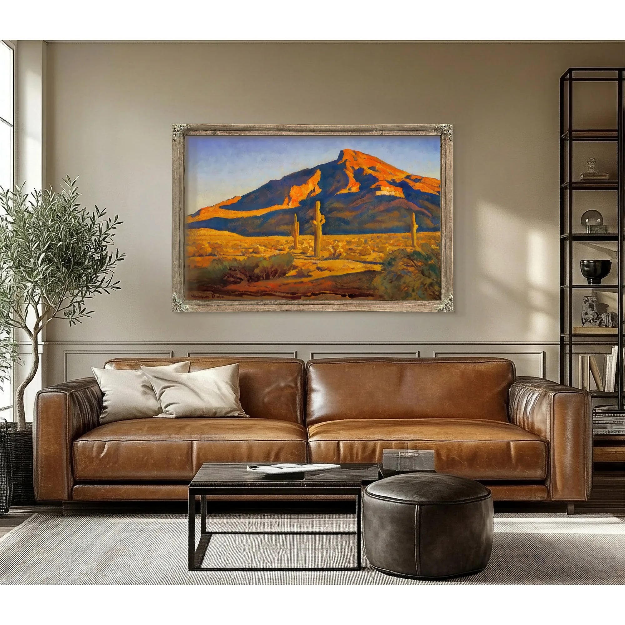 Desert Hill By Maynard Dixon Fine Art Print