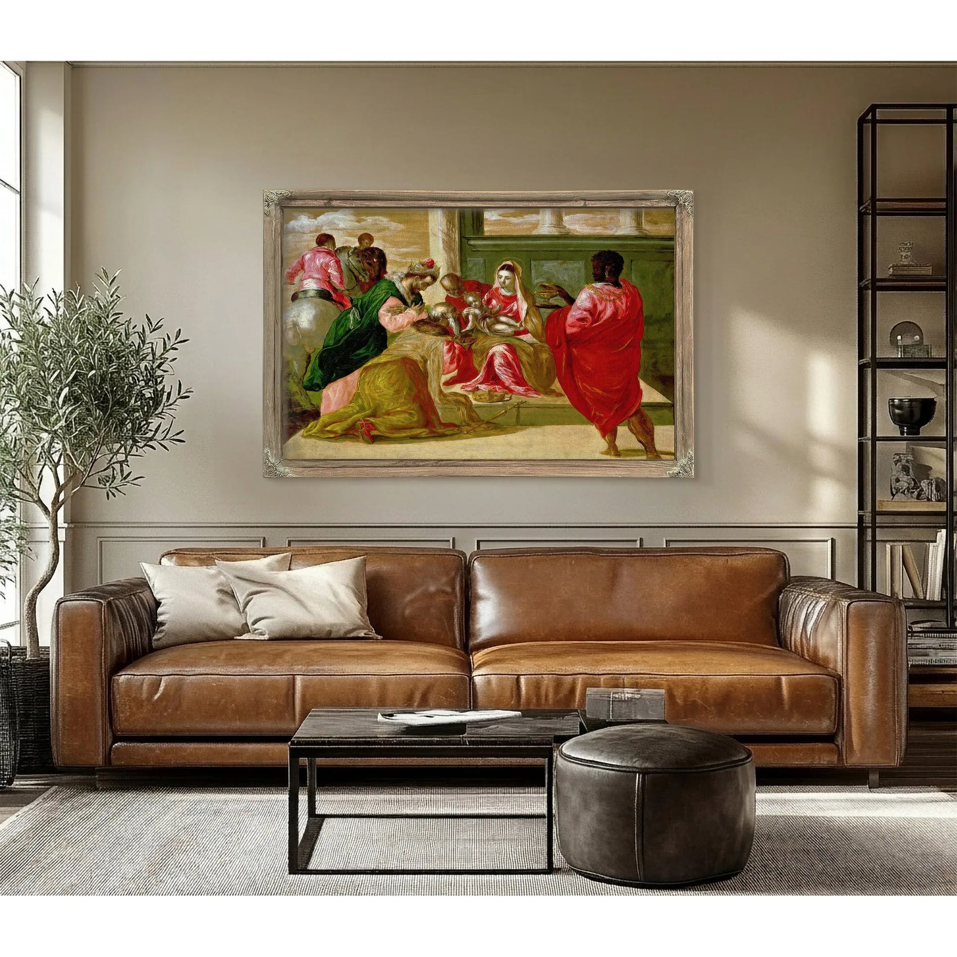 The Adoration Of The Magi By El Greco Fine Art Print