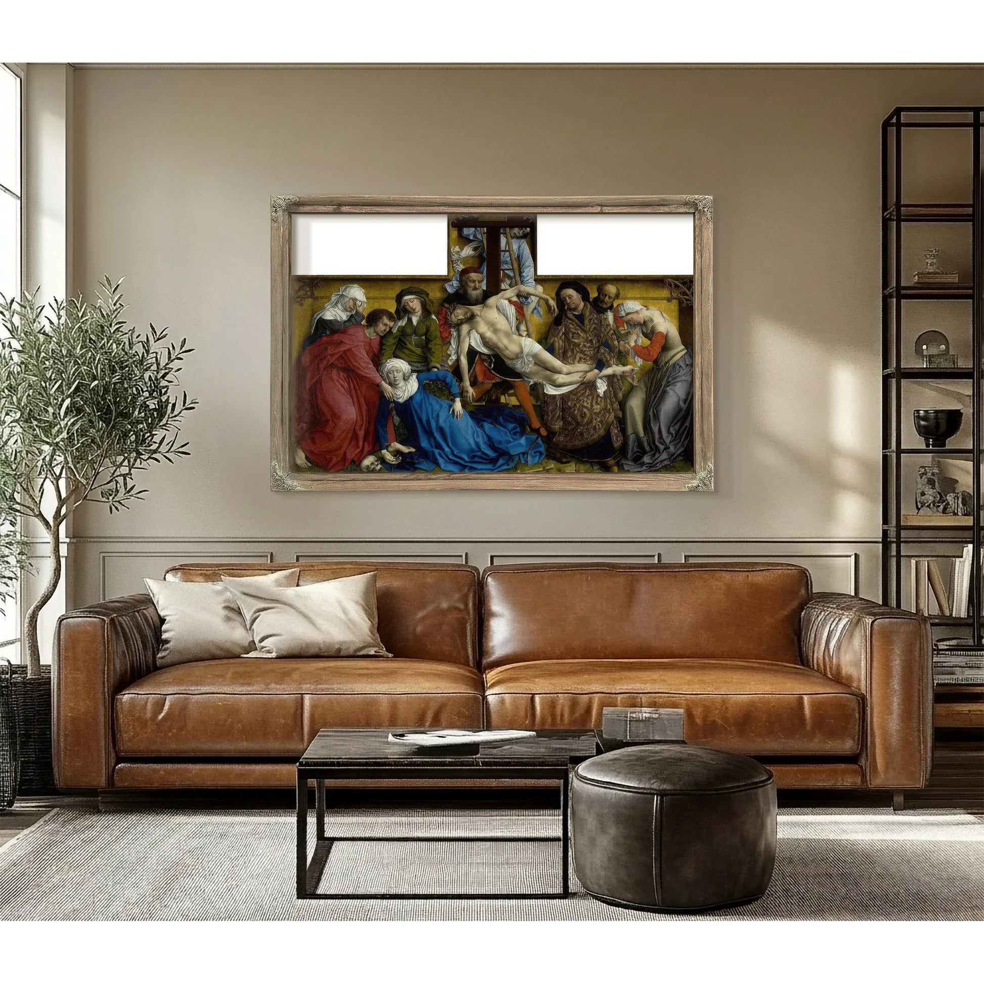 The Descent From The Cross 1438 By Rogier Van Der Weyden Fine Art Print