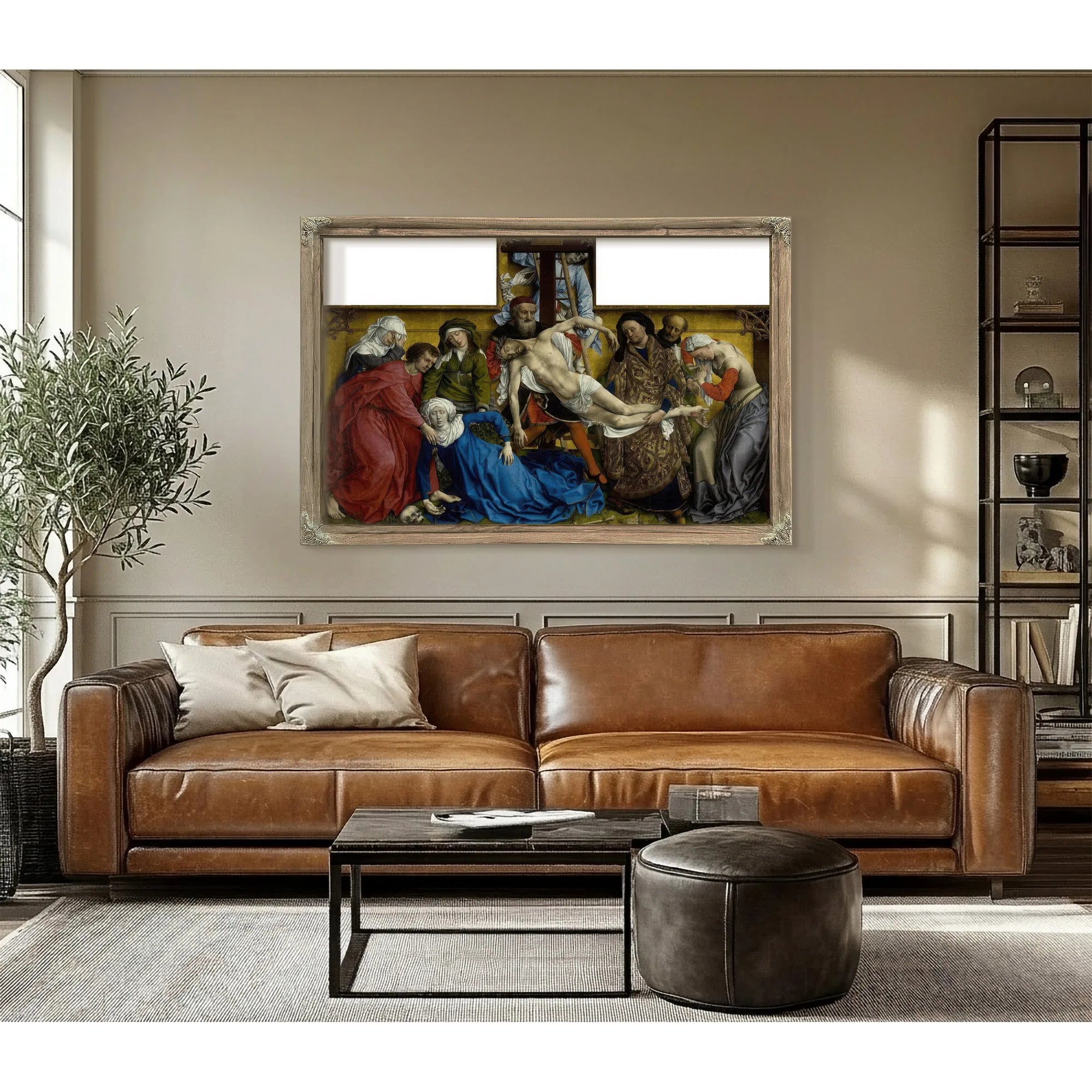 The Descent From The Cross 1438 By Rogier Van Der Weyden Fine Art Print