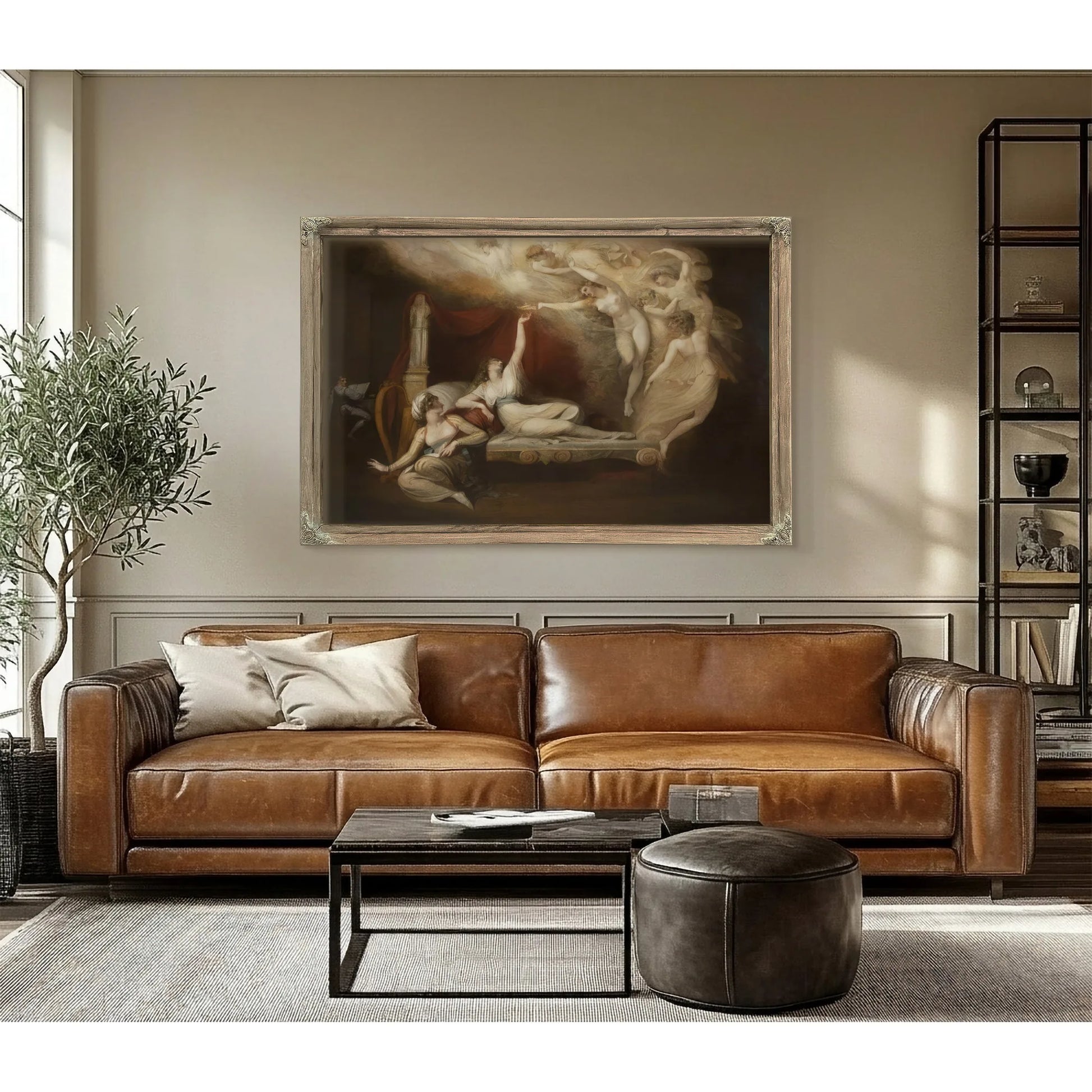 The Vision Of Catherine Of Aragon By Henry Fuseli Fine Art Print