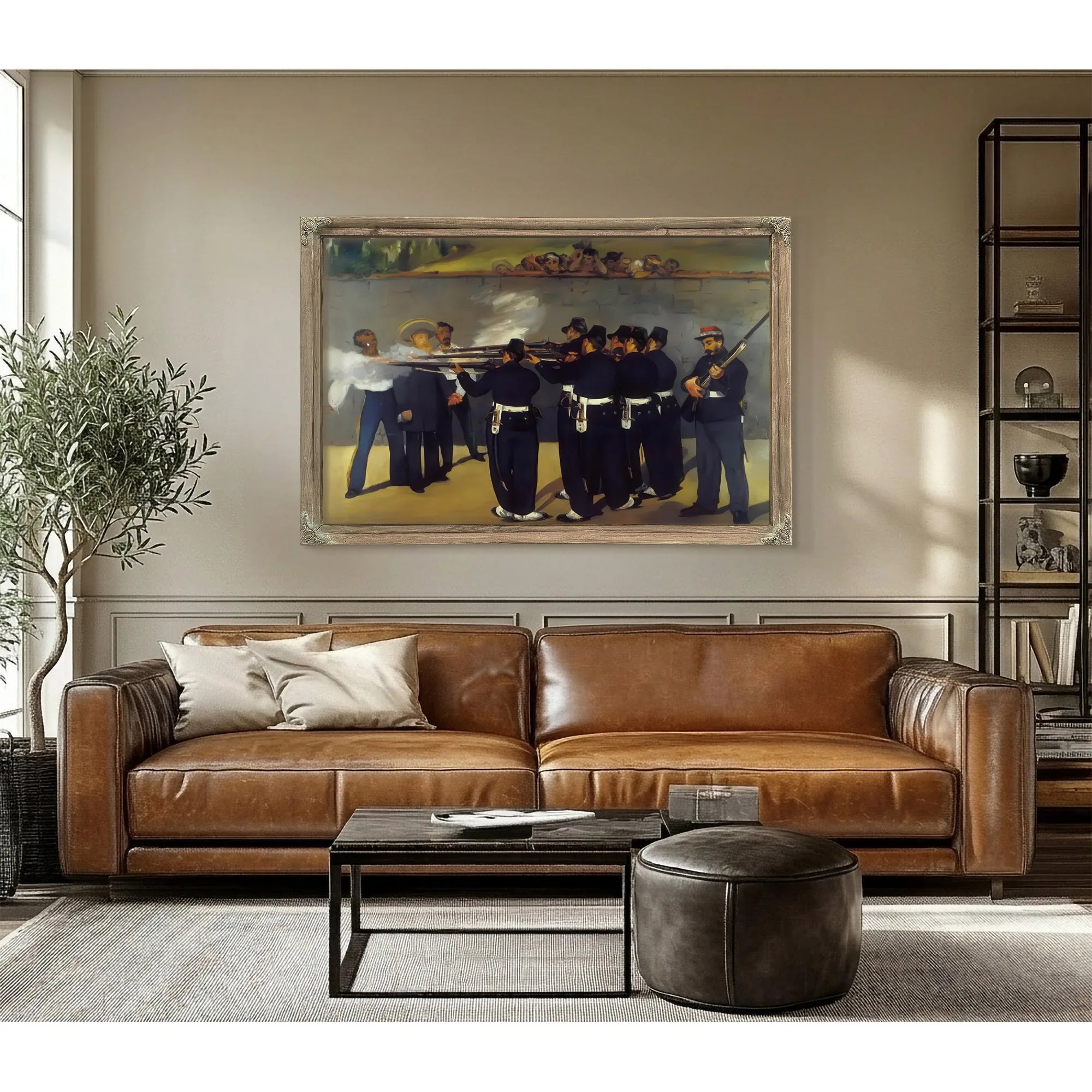 The Execution Of Emperor Maximilian By Edouard Manet Fine Art Print