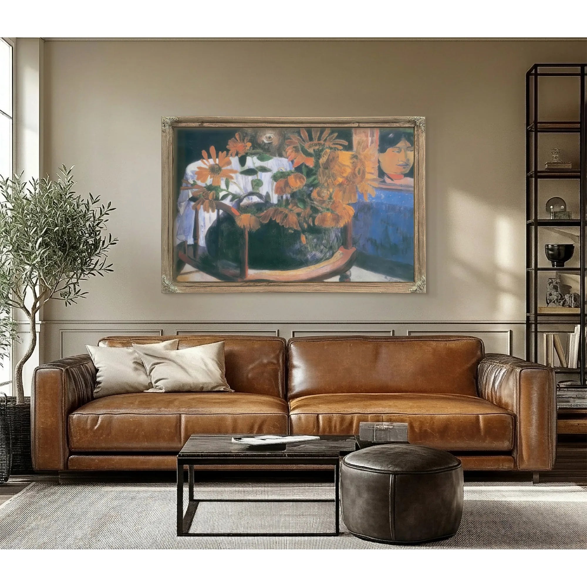 Sunflowers By Paul Gauguin Fine Art Print