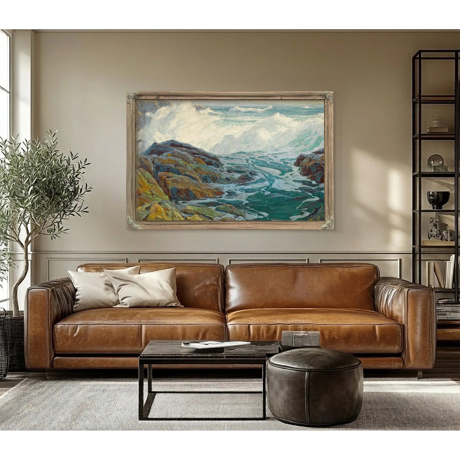 Laguna Breakers By Edgar Payne Fine Art Print