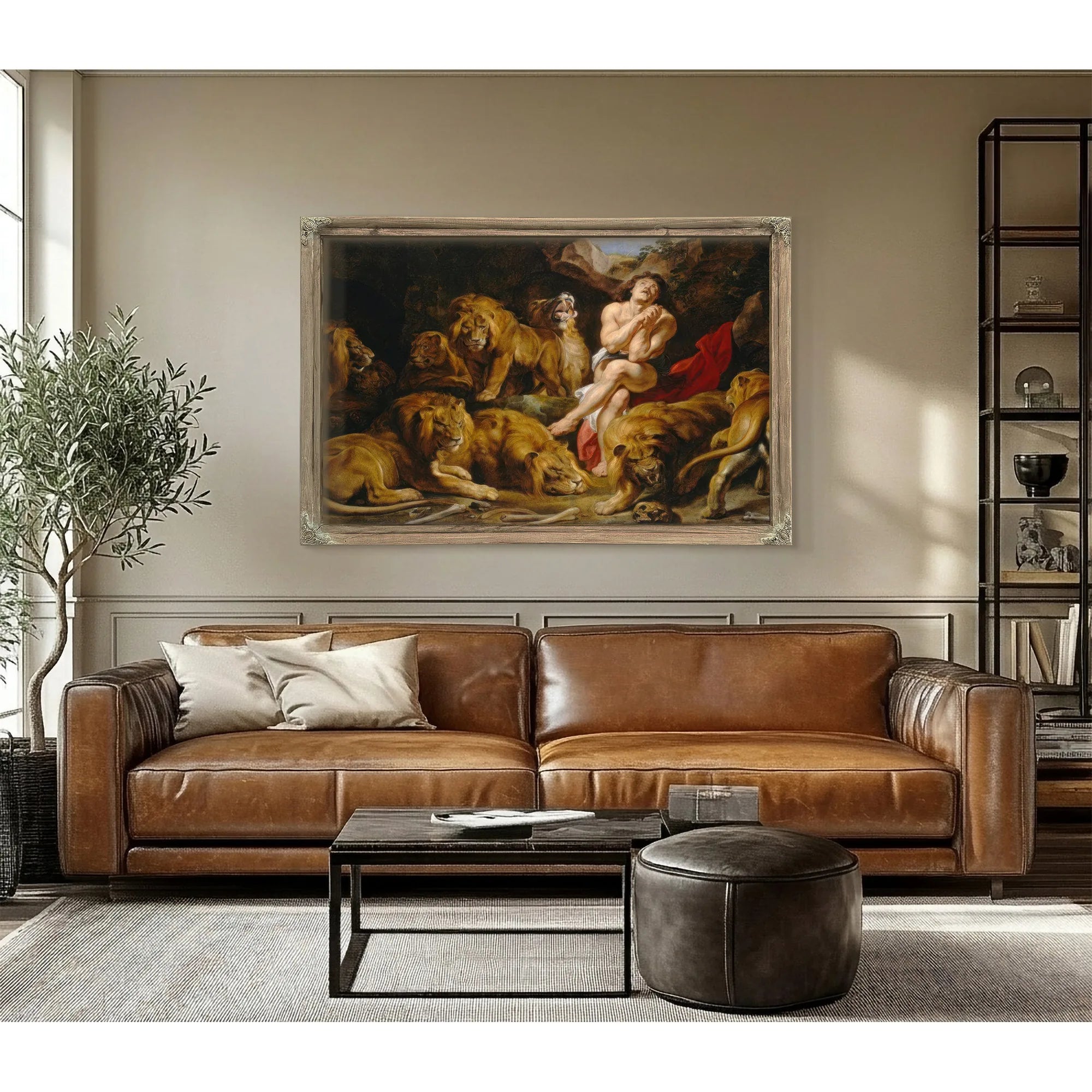 Peter Paul Rubens Daniel In The Lions 1039 Den 1616 By Peter Paul Rubens Fine Art Print