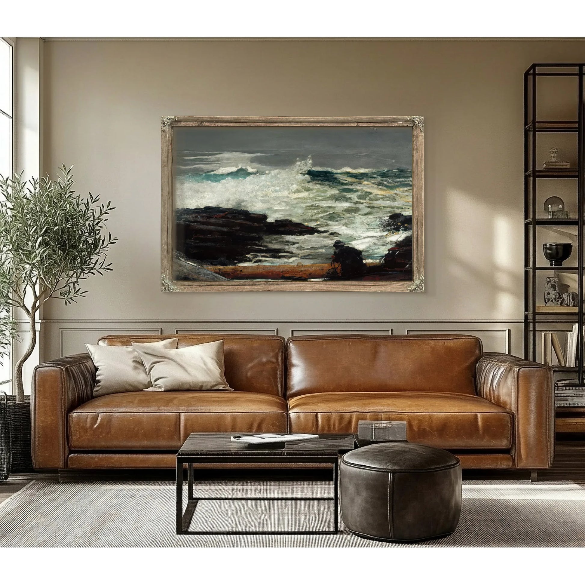 Driftwood By Winslow Homer Fine Art Print