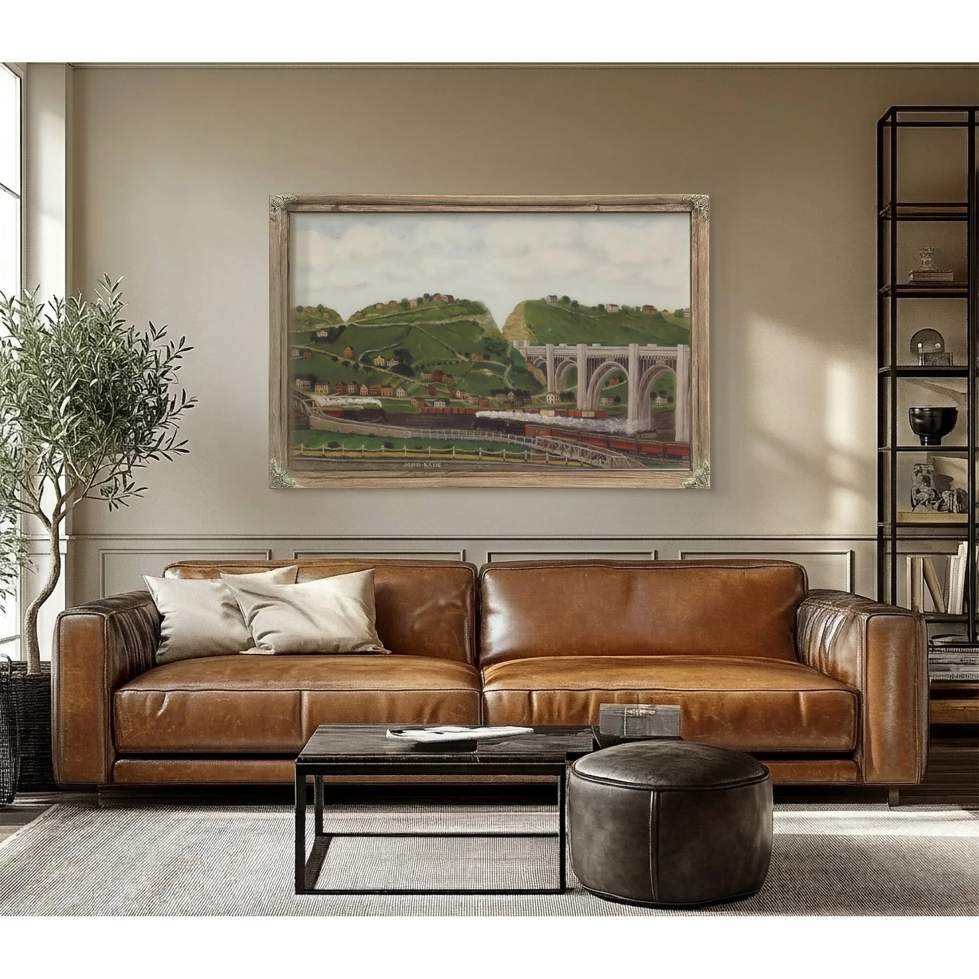 Turtle Creek Valley No1 By John Kane Fine Art Print