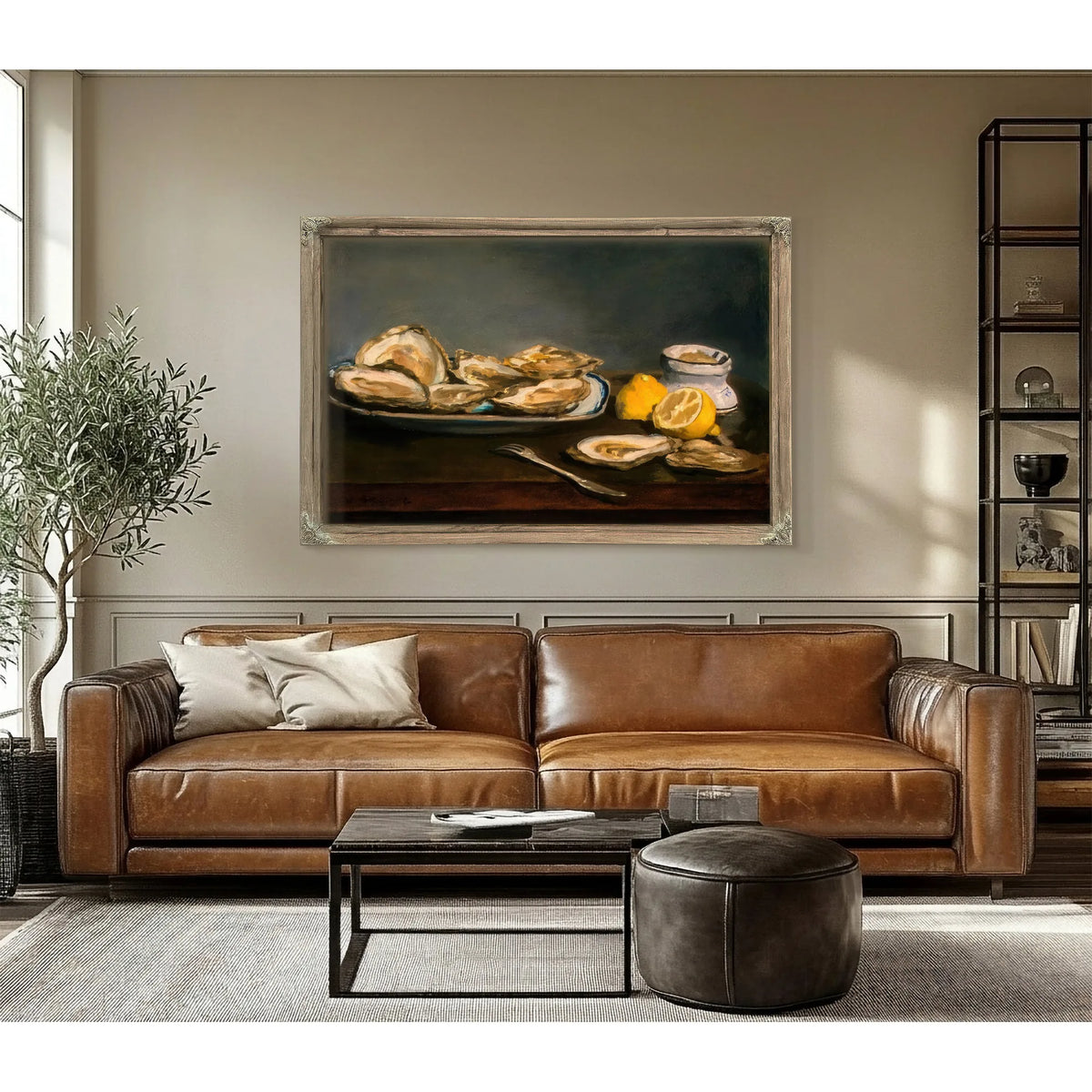 Oysters By Edouard Manet Fine Art Print