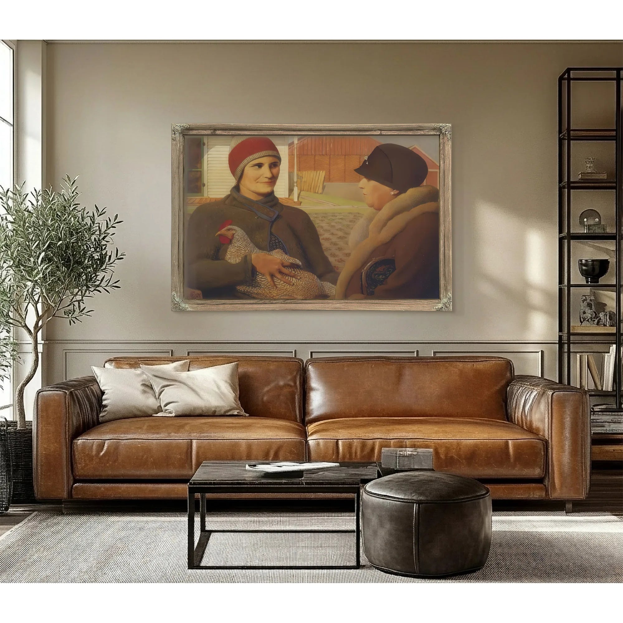 Appraisal By Grant Wood Fine Art Print
