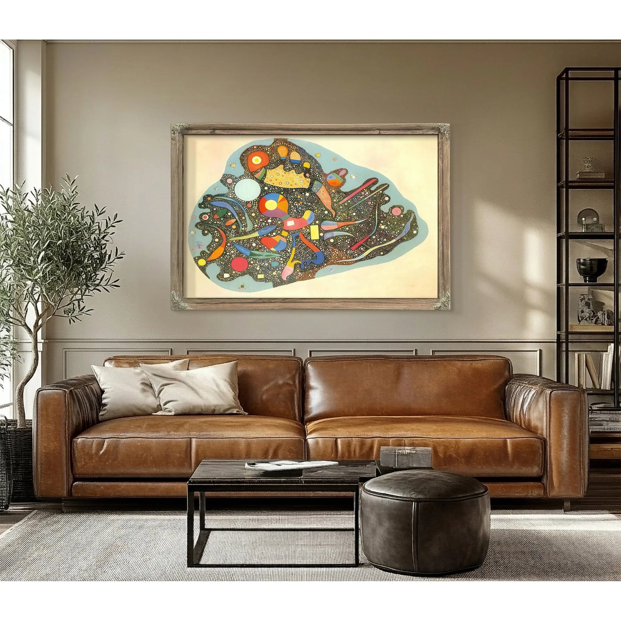 Colourful Ensemble 1938 By Wassily Kandinsky Fine Art Print