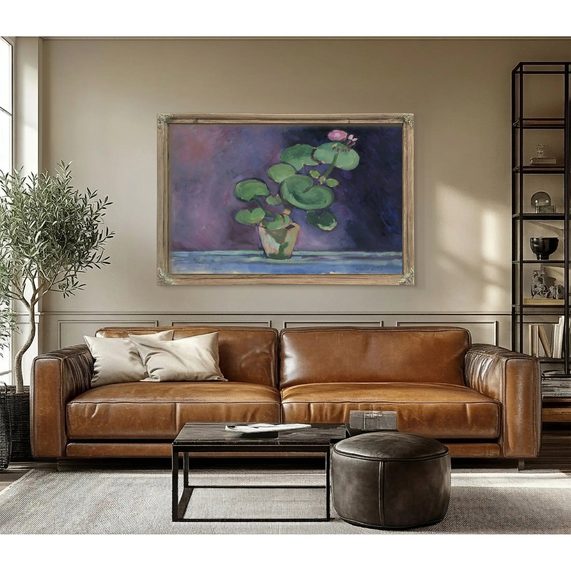 Pot Of Geraniums by Henri Matisse