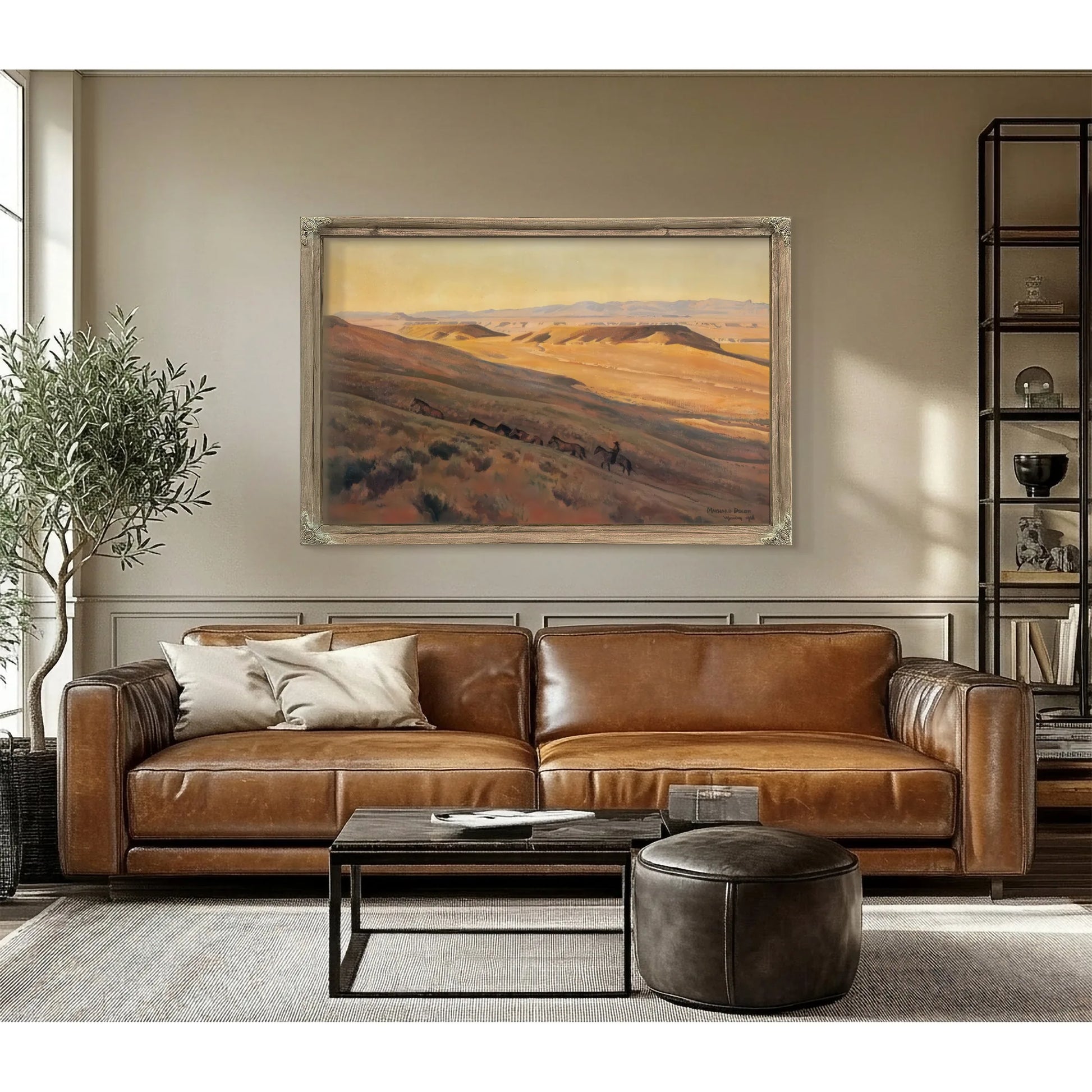 Wind River Valley By Maynard Dixon Fine Art Print
