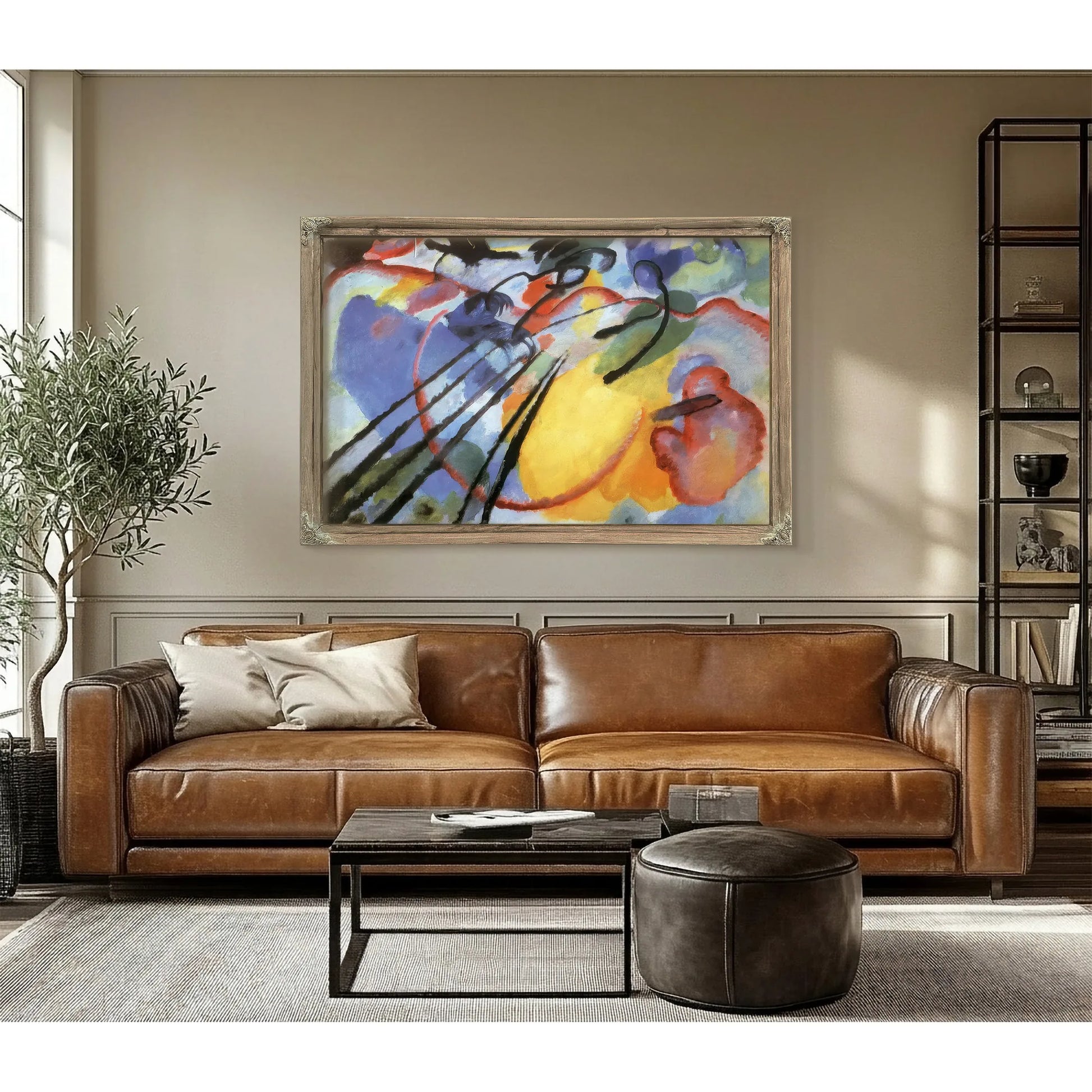 Improvisation 26 (Oars) By Wassily Kandinsky Fine Art Print