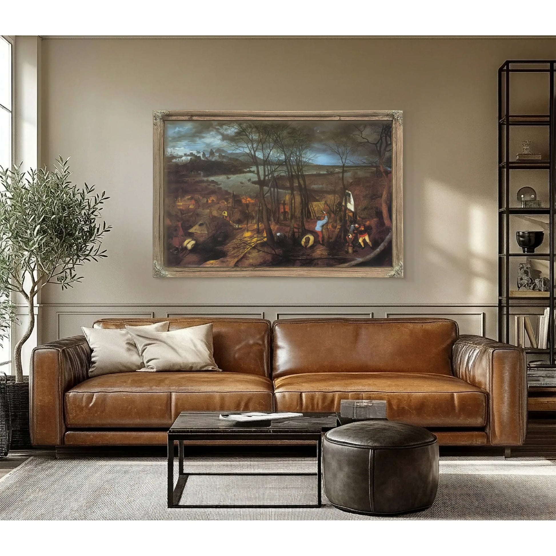 The Gloomy Day 1565 By Pieter Bruegel Fine Art Print