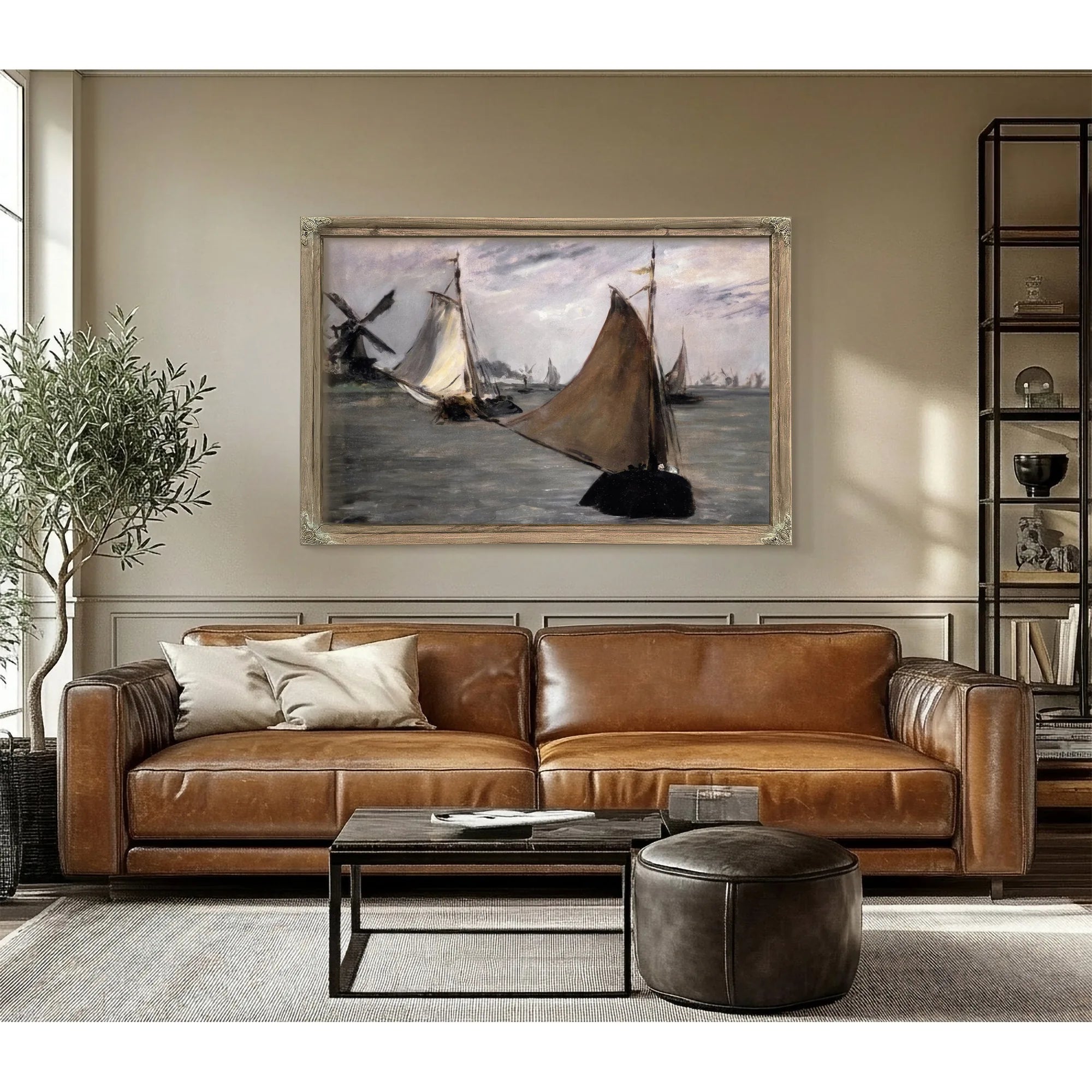 Marine In Holland By Edouard Manet Fine Art Print