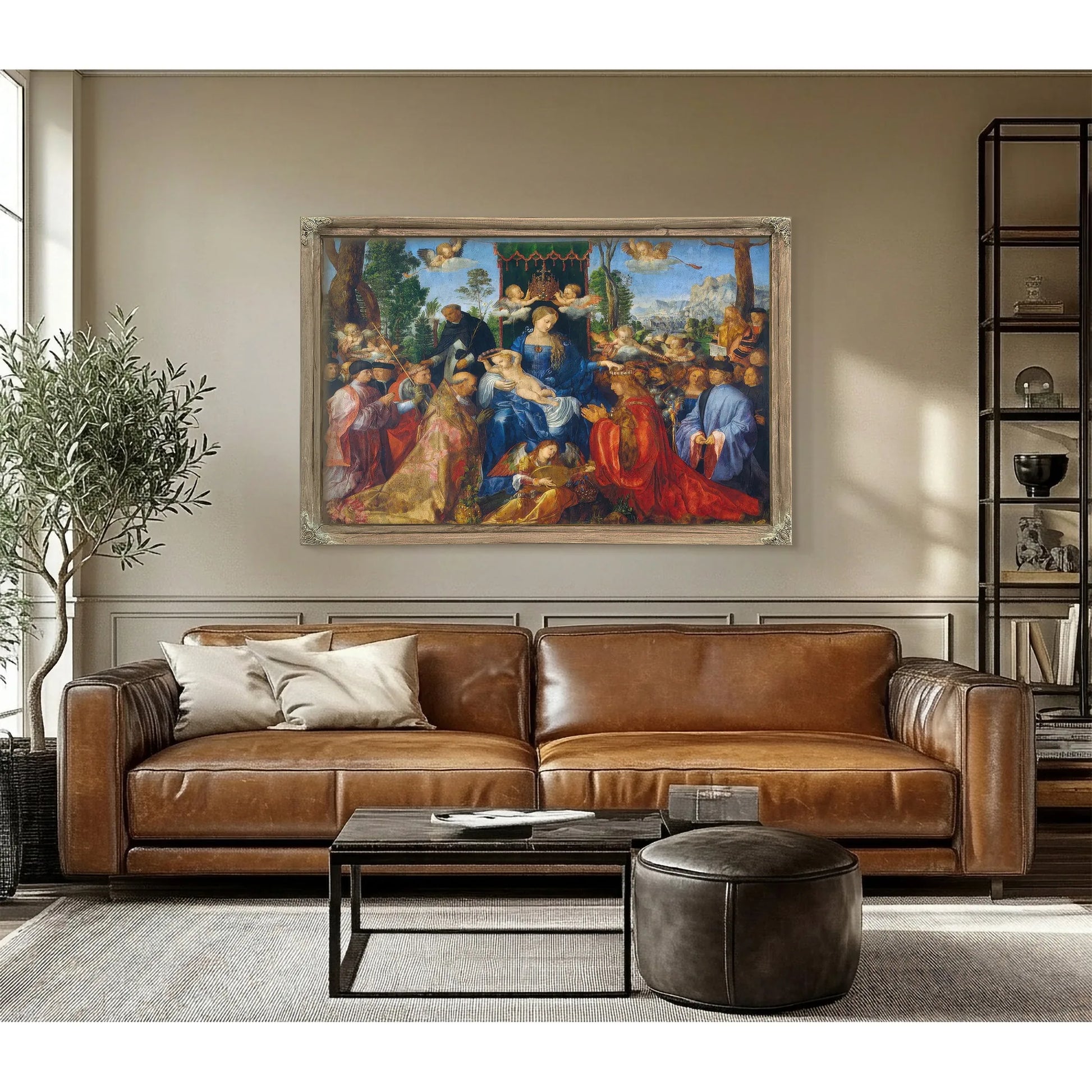 Feast Of Rose Garlands 1506 By Albrecht Durer Fine Art Print