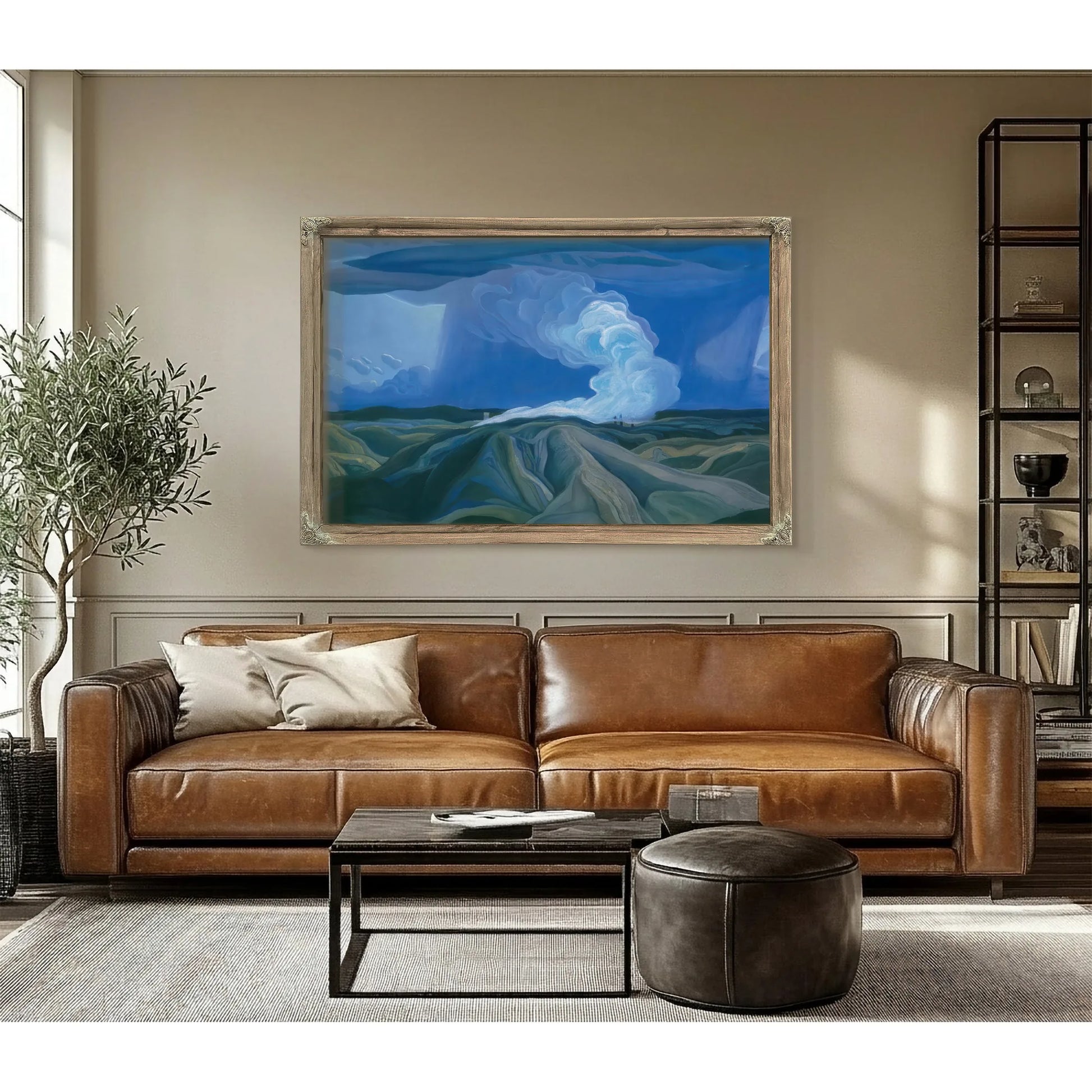 The Nickel Belt By Frank Carmichael Fine Art Print