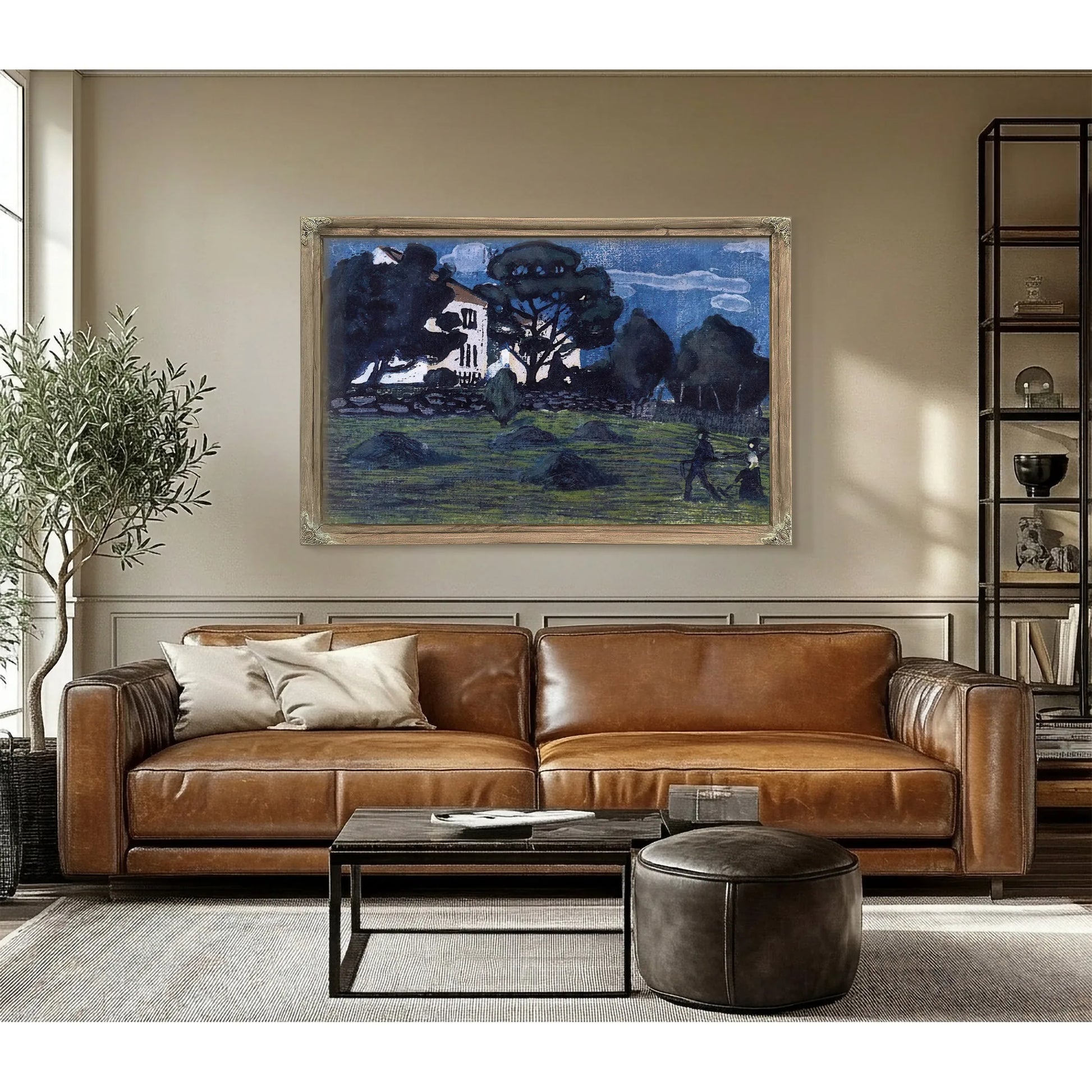 Home From Work 4 By Nicolai Astrup Fine Art Print