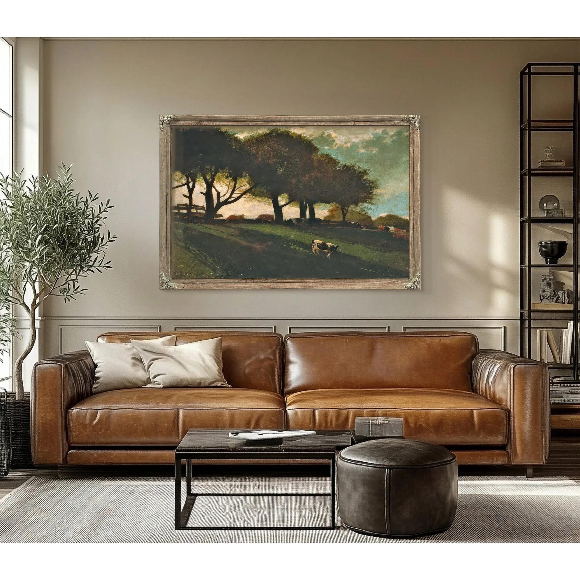 Twilight At Leeds By Winslow Homer Fine Art Print