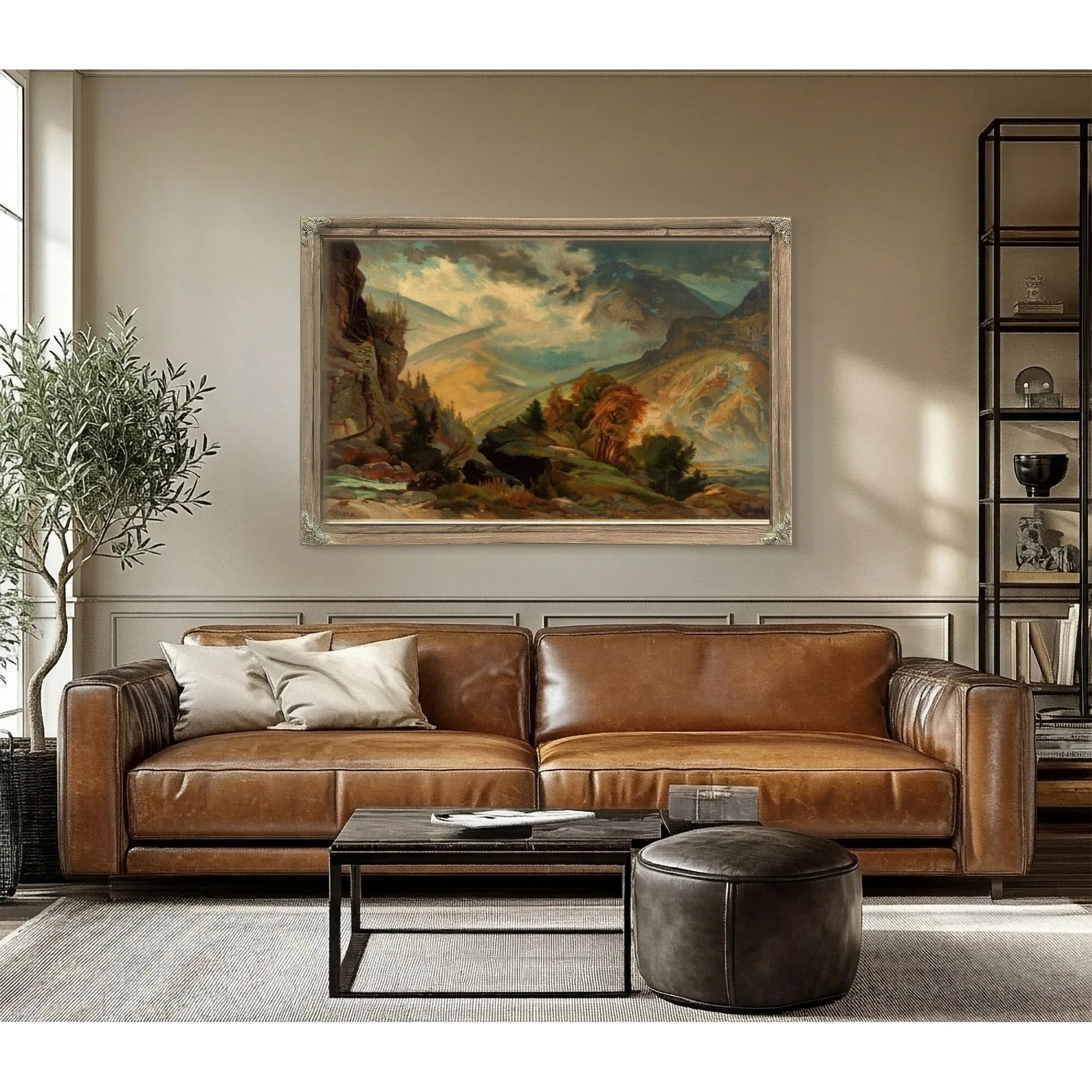 The White Mountains By Thomas Moran Fine Art Print