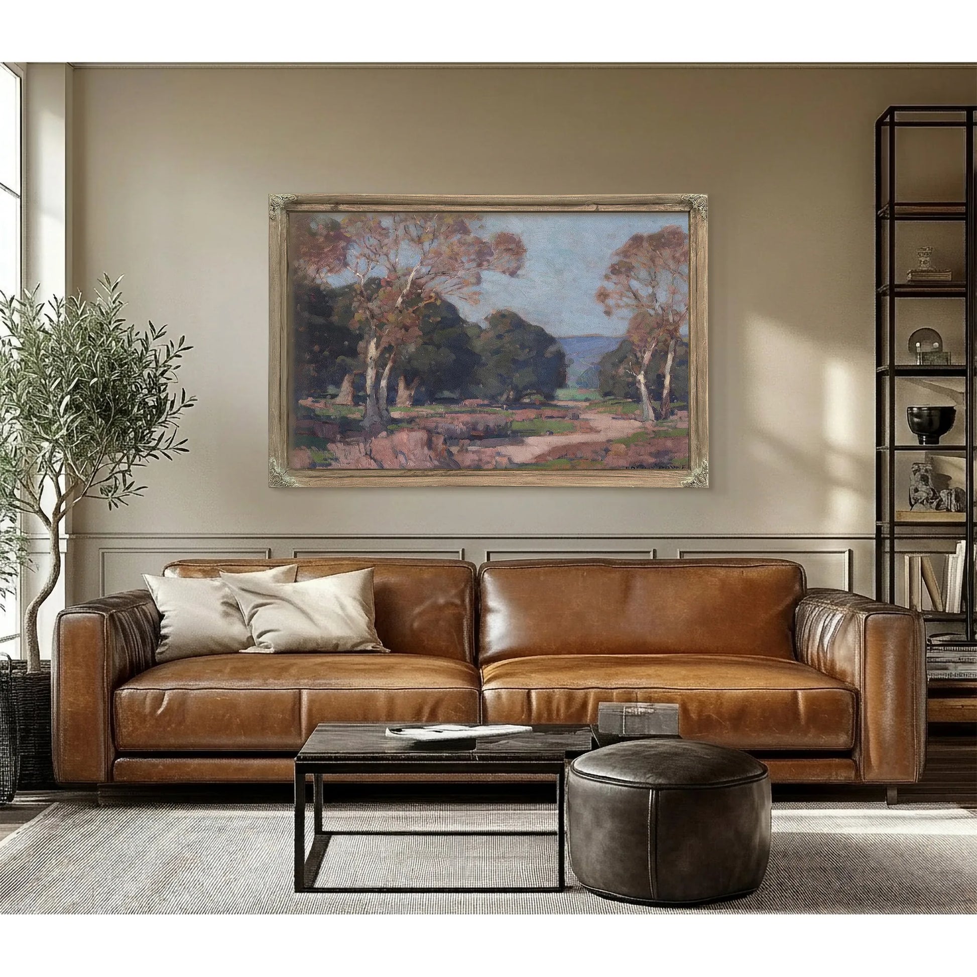 Inland Landscape By Edgar Payne Fine Art Print