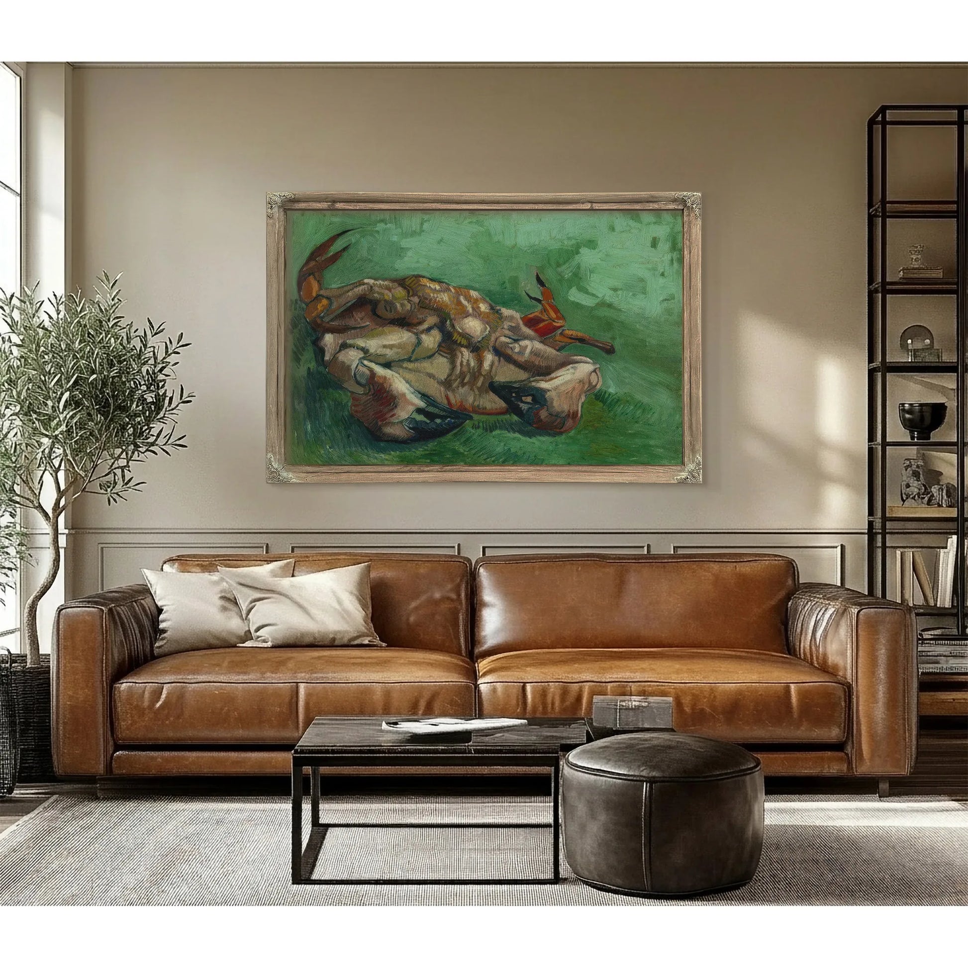 A Crab On Its Back By Vincent Van Gogh Fine Art Print