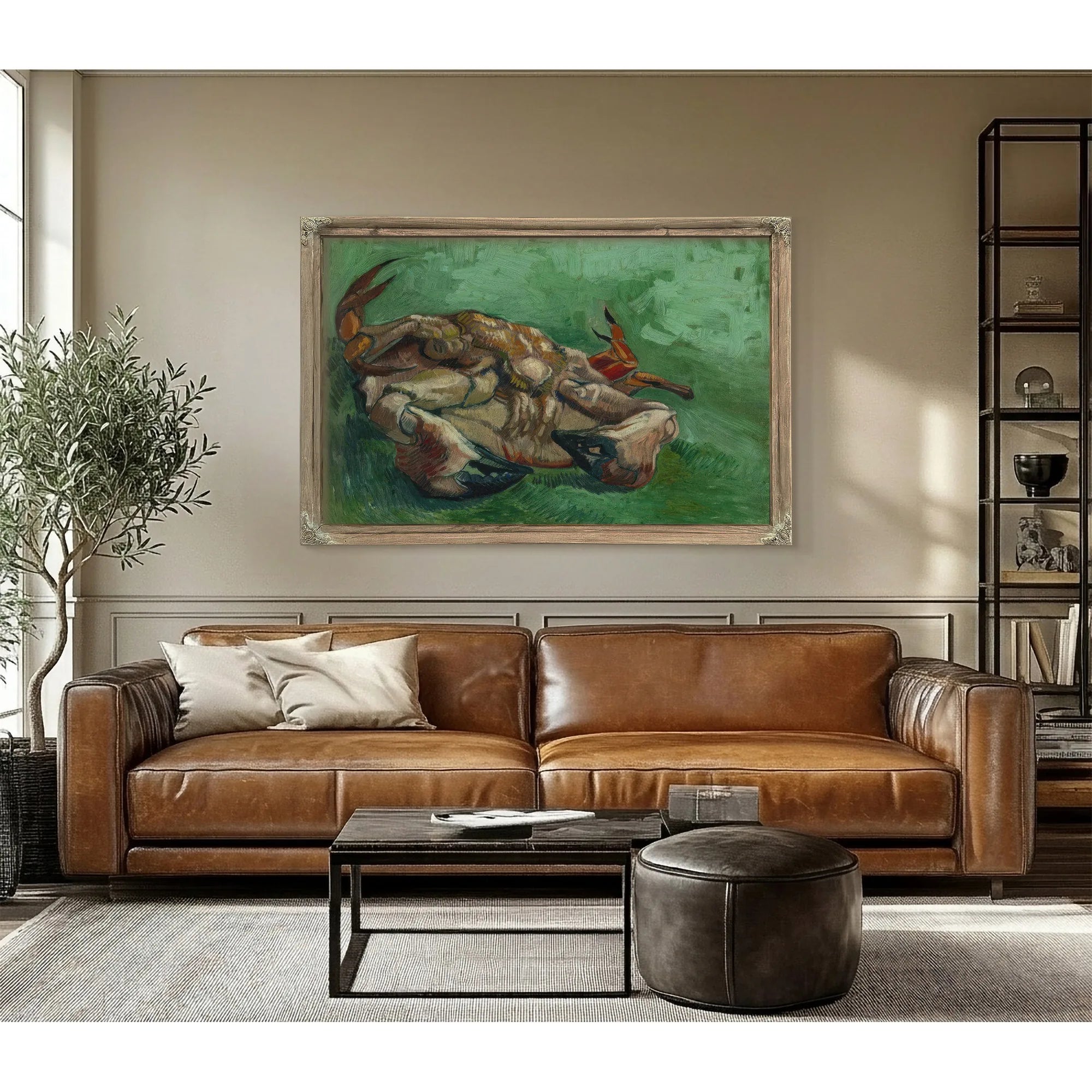 A Crab On Its Back By Vincent Van Gogh Fine Art Print