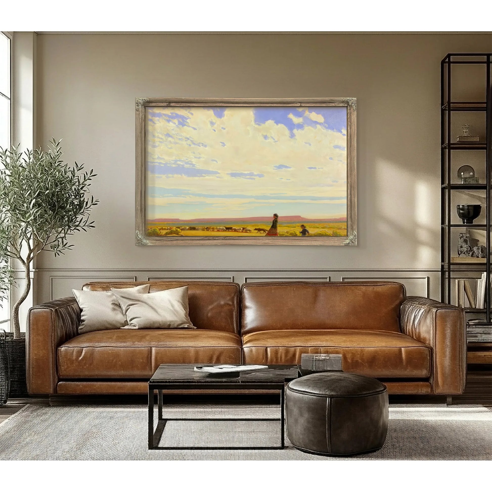 The Edge Of Autumn By Maynard Dixon Fine Art Print