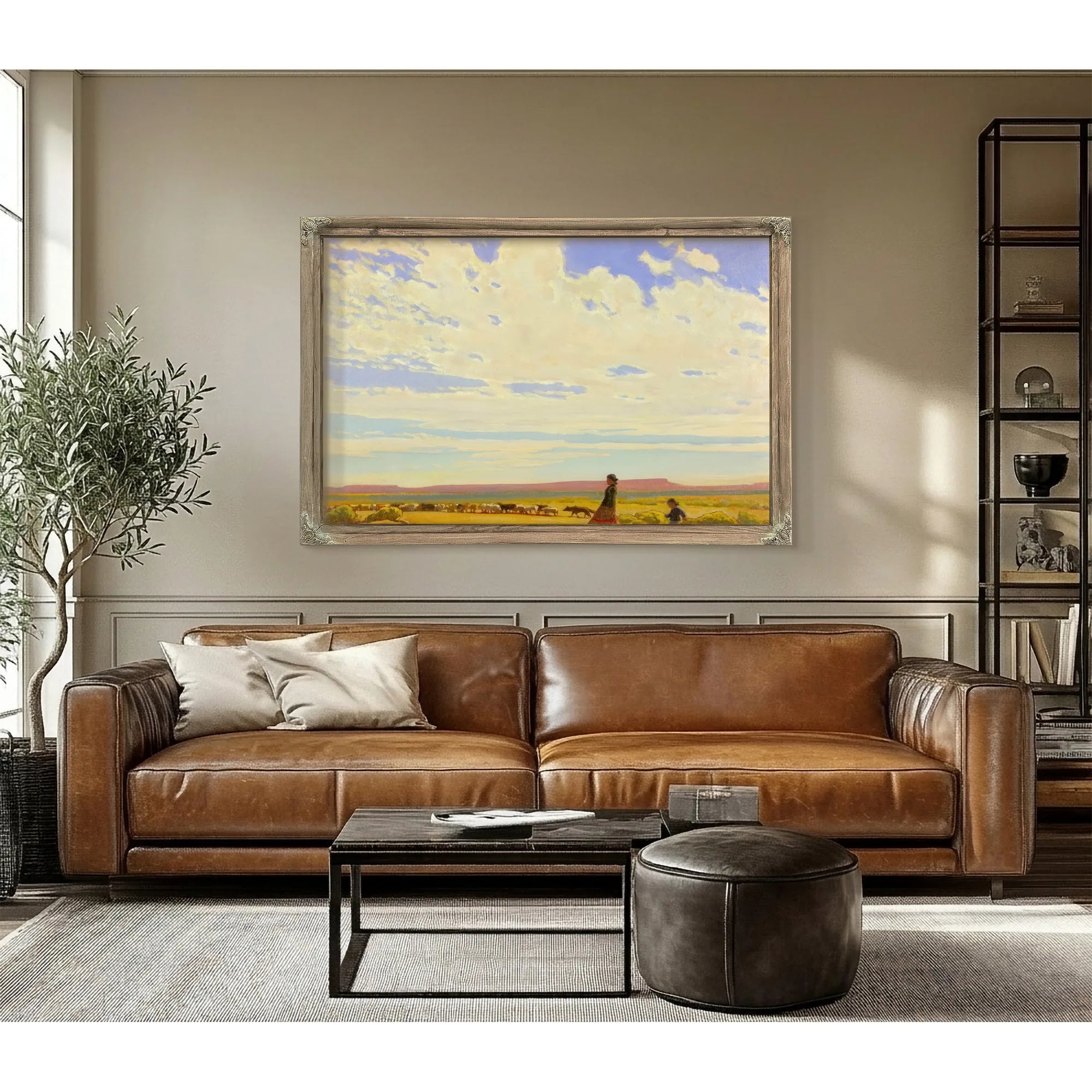 The Edge Of Autumn By Maynard Dixon Fine Art Print