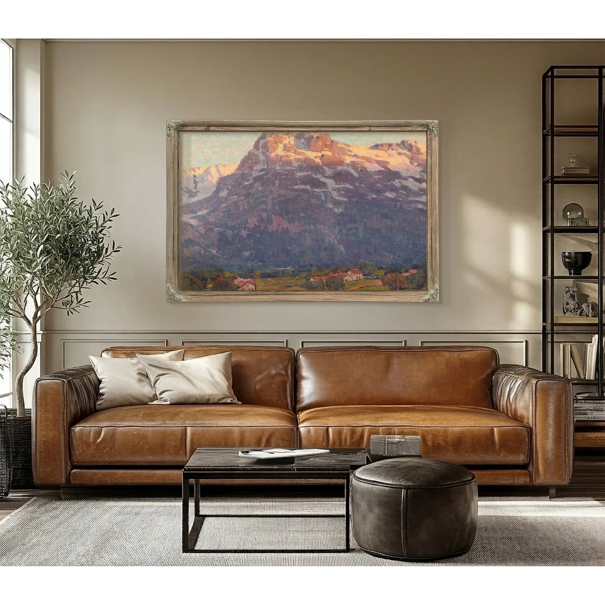 The Eiger At Grindelwald By Edgar Payne Fine Art Print