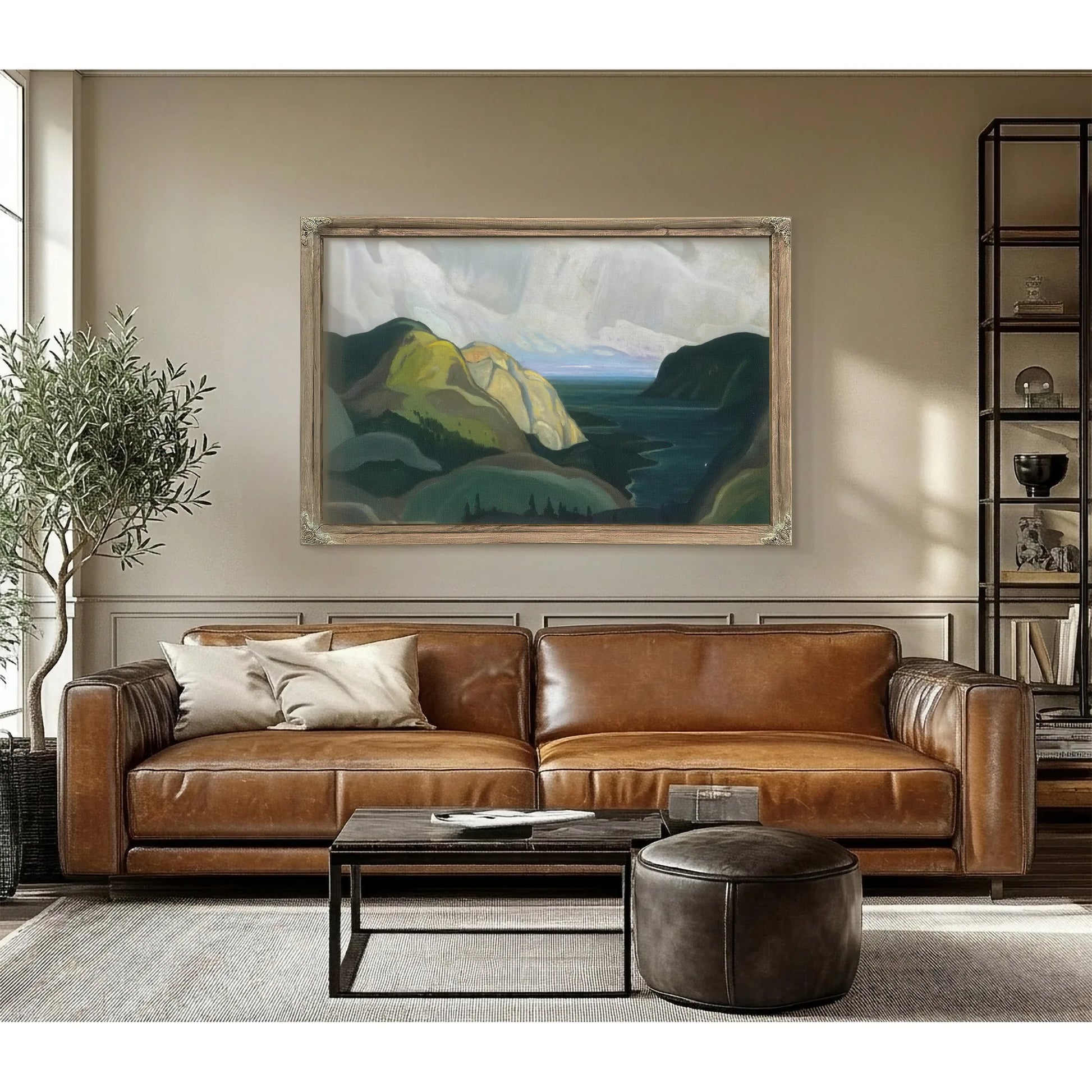 Snow Clouds By Frank Carmichael Fine Art Print