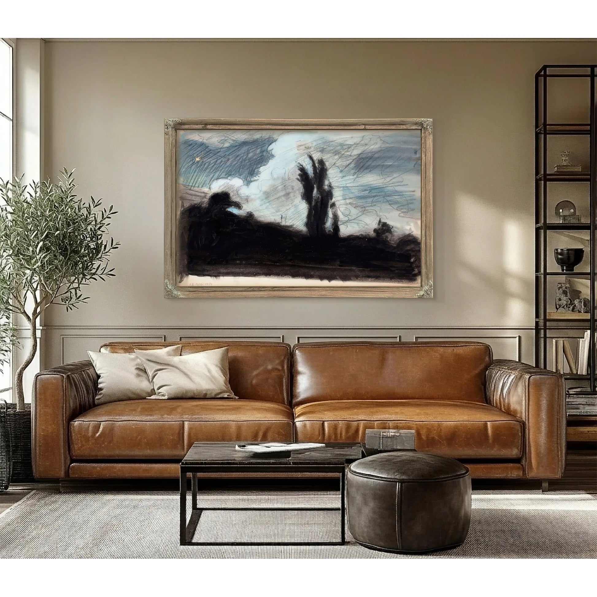 Oinen Maisema by Magnus Enckell Fine Art Print