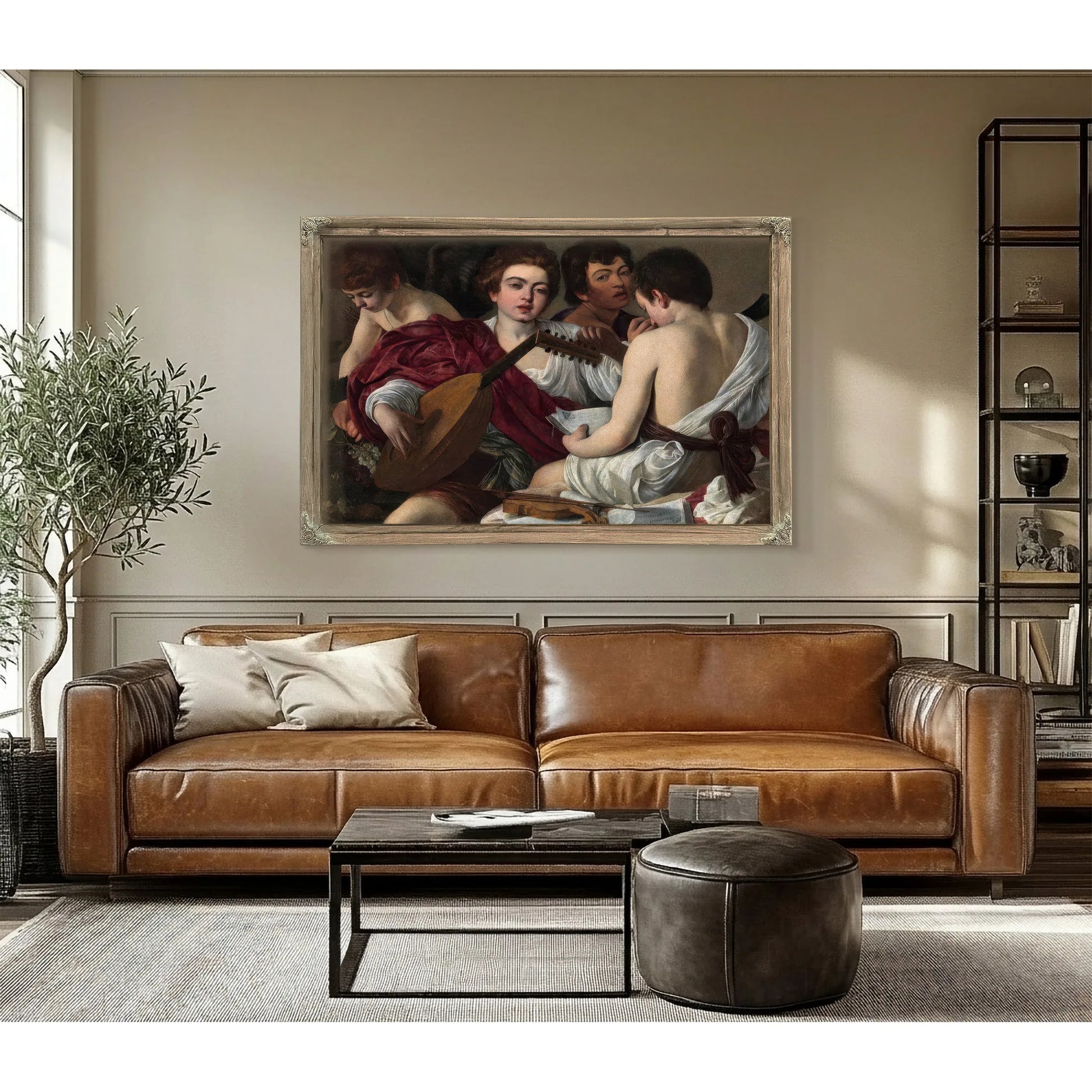 The Musicians 1595 By Caravaggio Fine Art Print