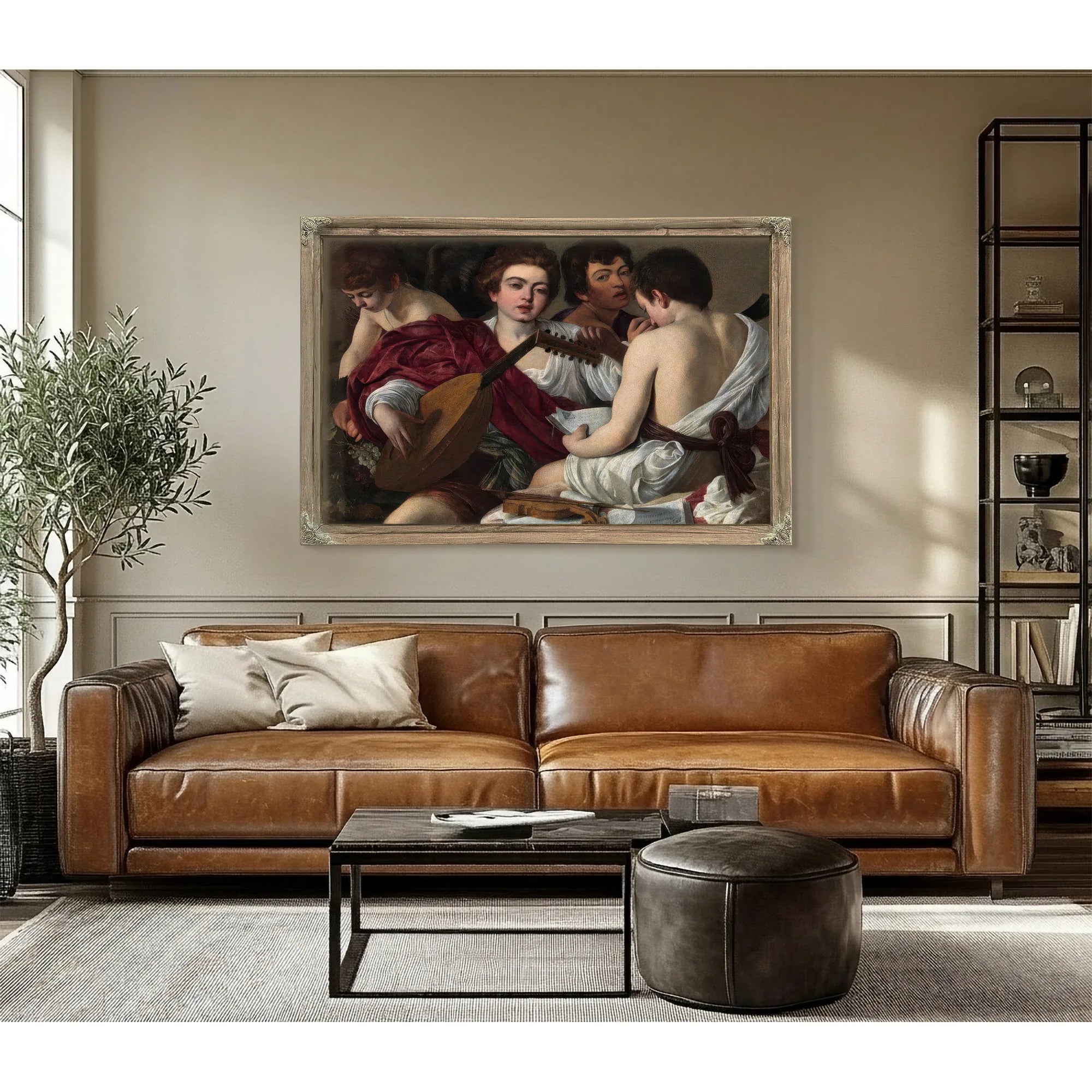 The Musicians 1595 By Caravaggio Fine Art Print