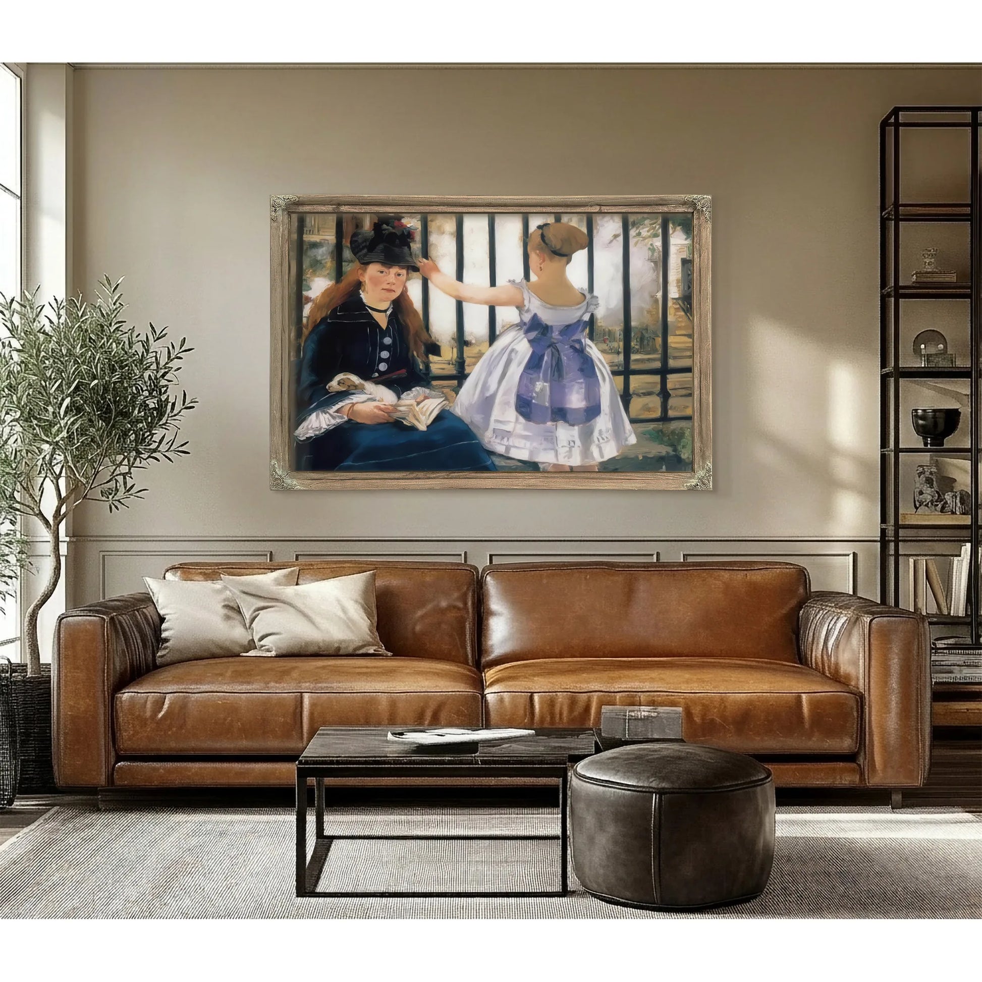 The Railway Gare Saint Lazare By Edouard Manet Fine Art Print