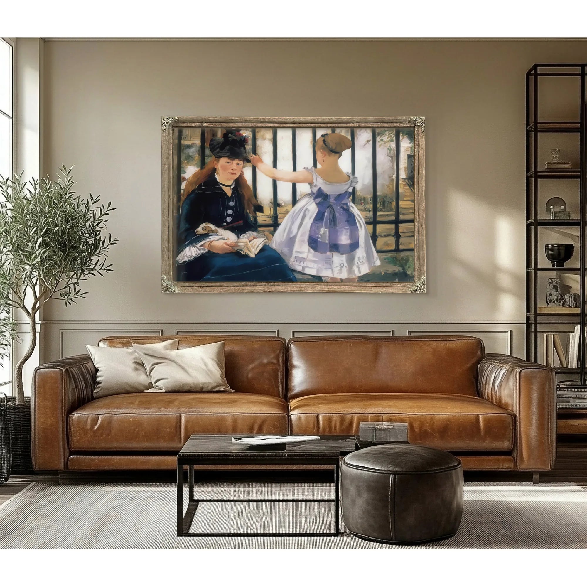 The Railway Gare Saint Lazare By Edouard Manet Fine Art Print