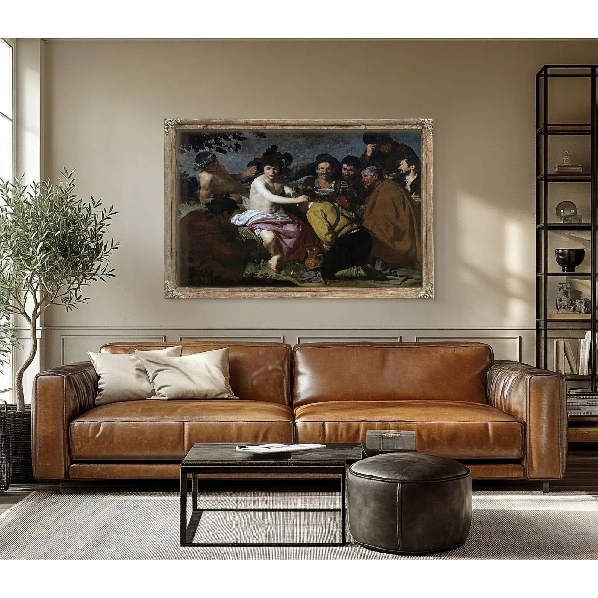 The Triumph Of Bacchus (Los Borrachos The Topers) By Diego Velazquez Fine Art Print